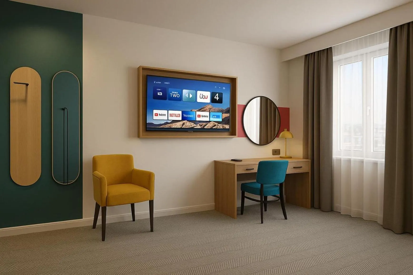 Photo of the whole room in Garner Hotel Lincoln by IHG