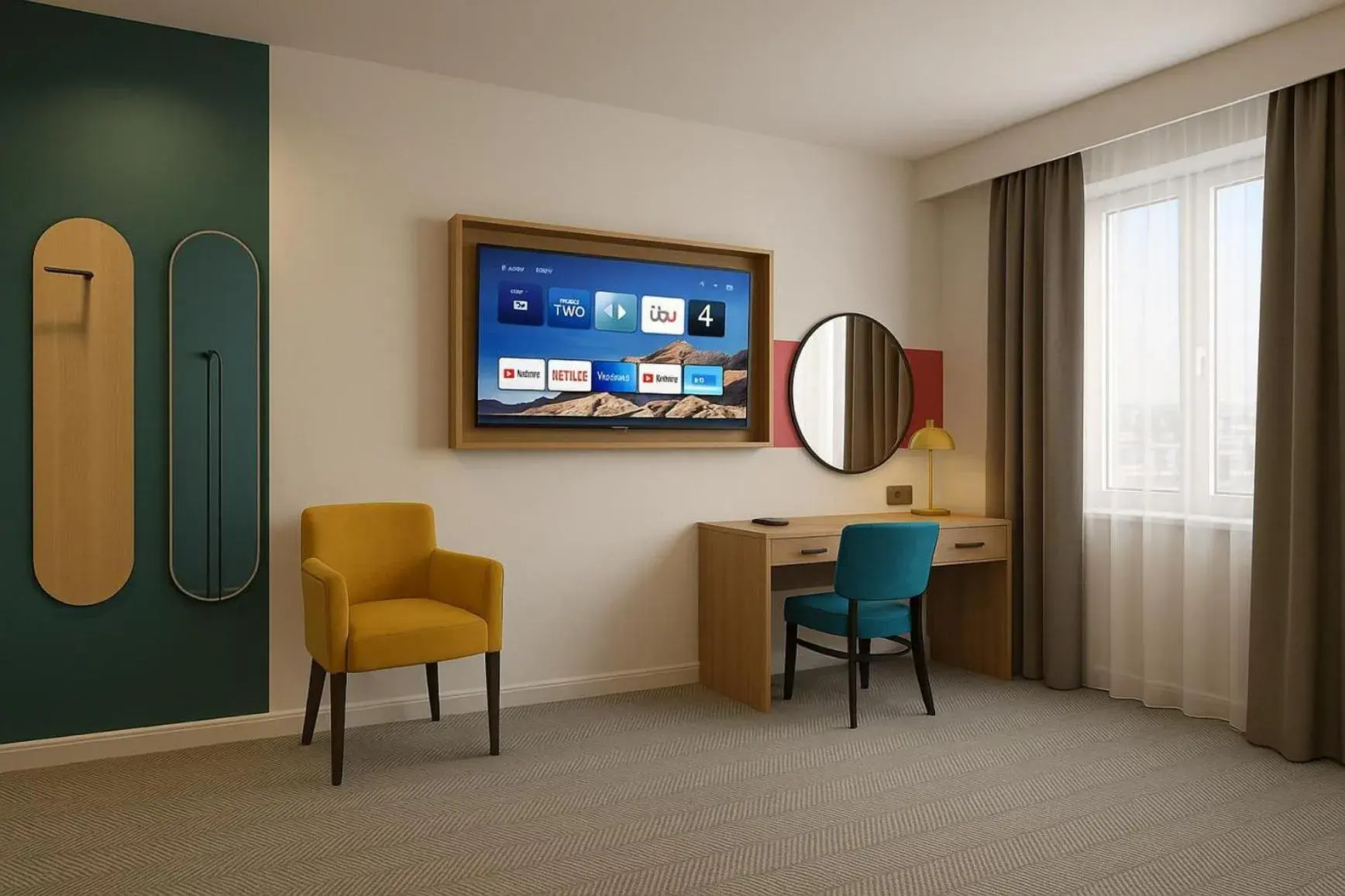 Standard Room in Garner Hotel Lincoln by IHG Standard Room in Garner Hotel Lincoln by IHG