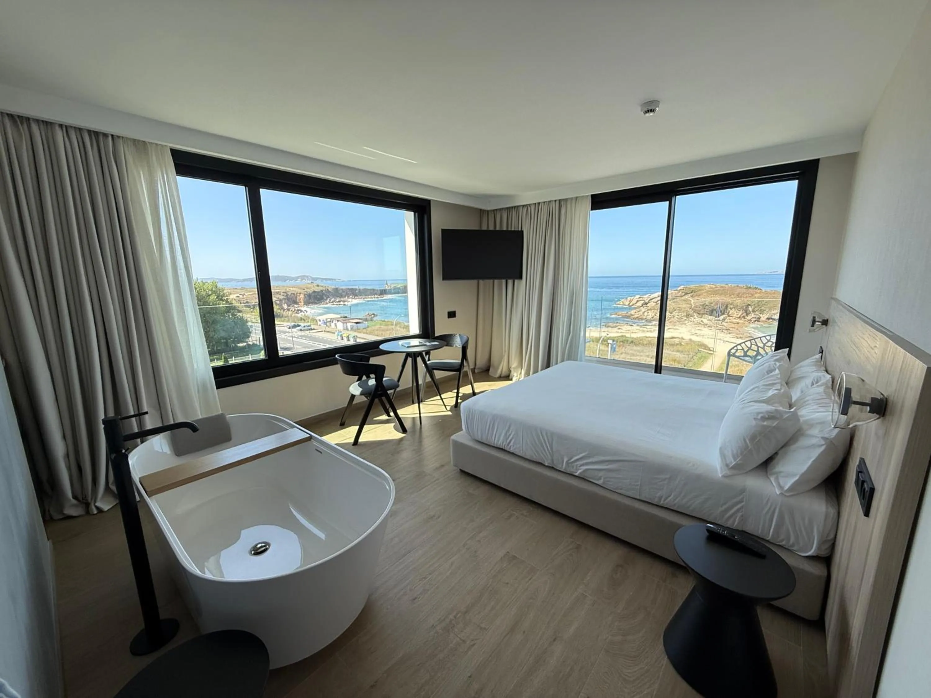 Decorative detail, Bed in Hotel Delfin Azul