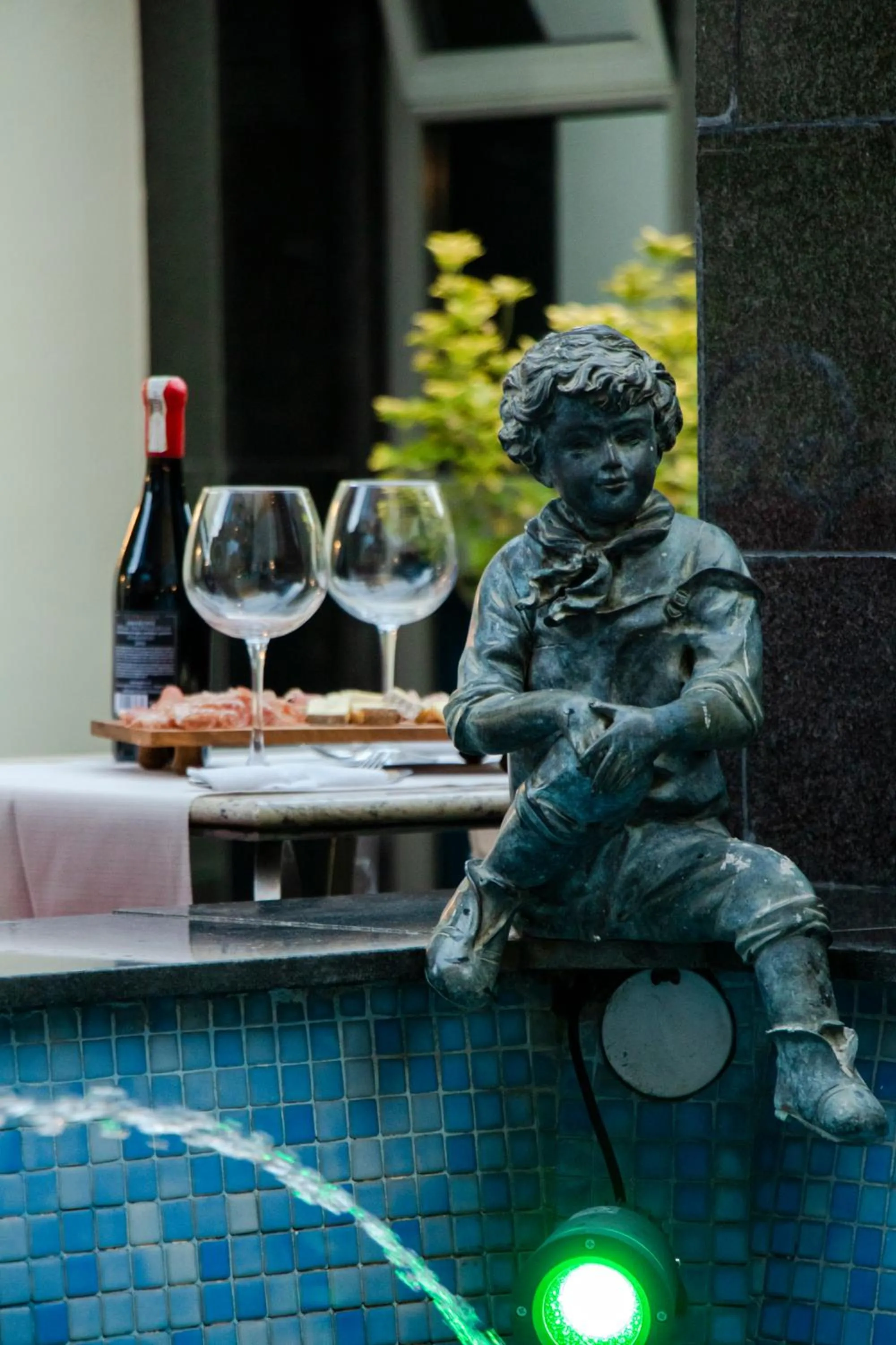 Garden in Hotel Elysee