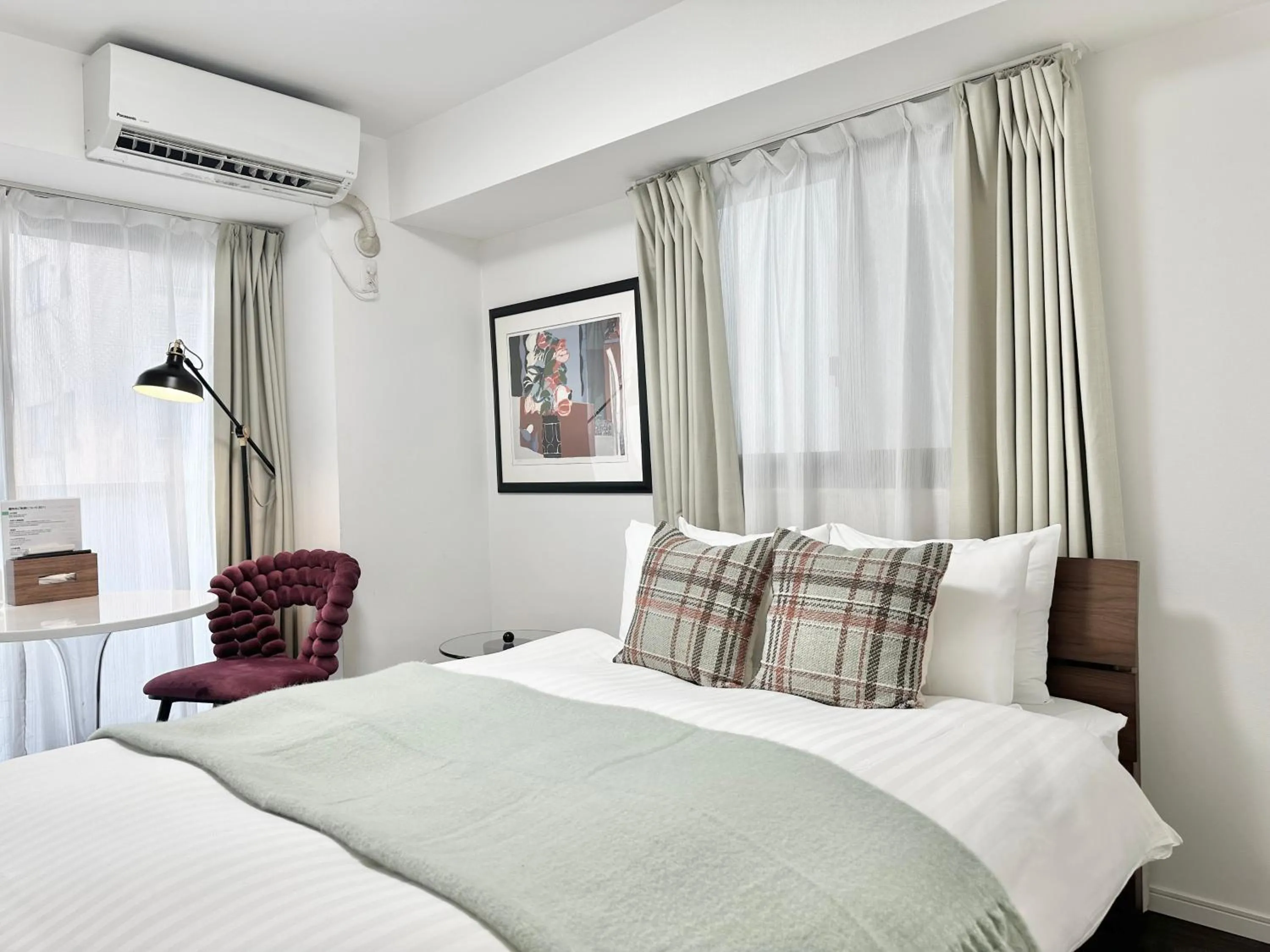 Photo of the whole room, Bed in LANG Hotel GINZA 1K