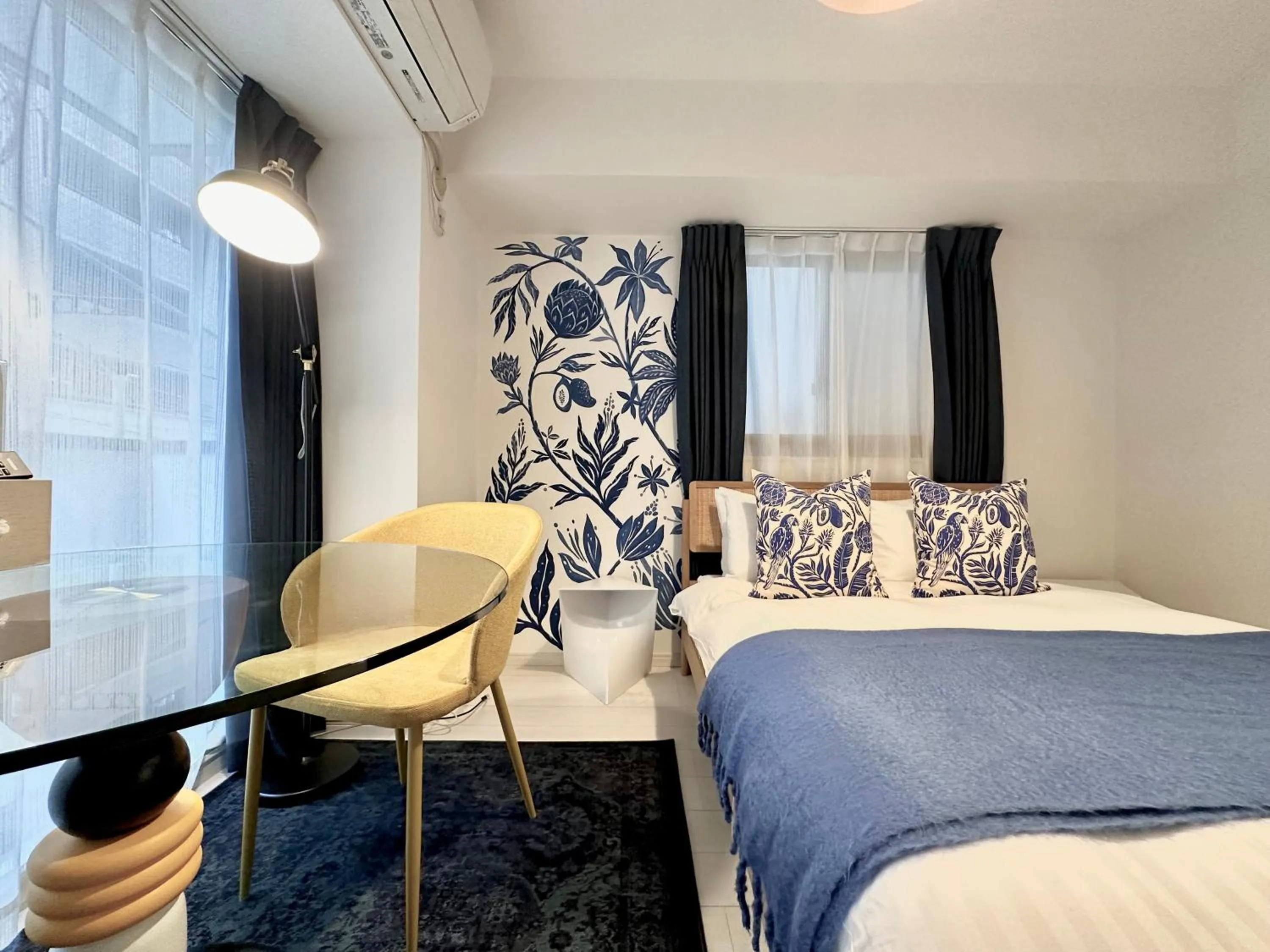 Photo of the whole room, Bed in LANG Hotel GINZA 1K