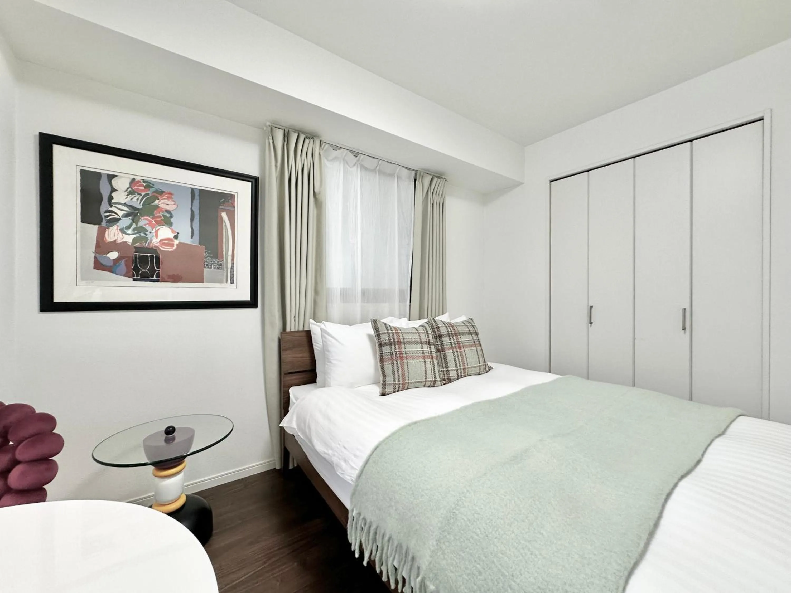 Photo of the whole room, Bed in LANG Hotel GINZA 1K