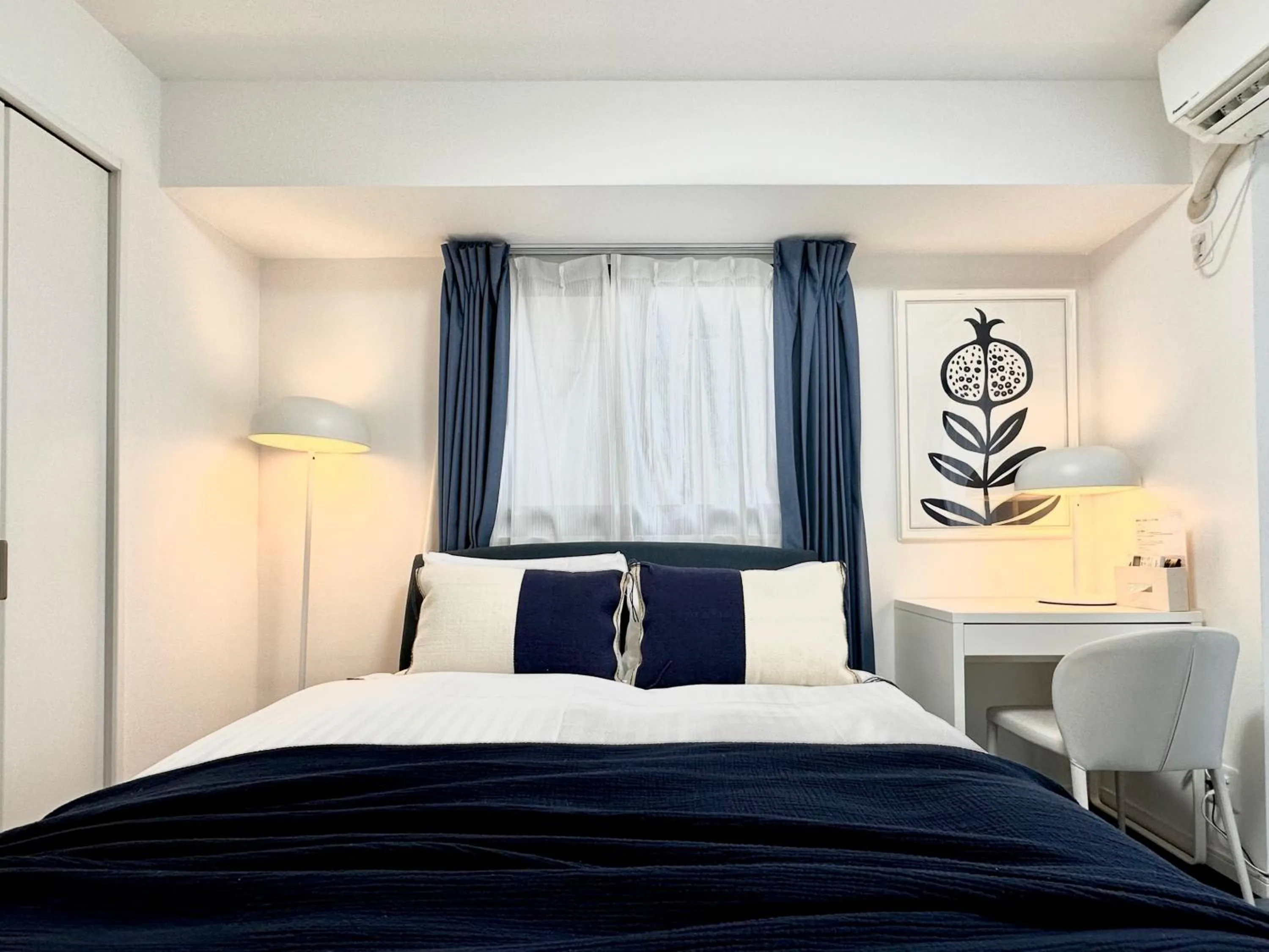 Photo of the whole room, Bed in LANG Hotel GINZA 1K