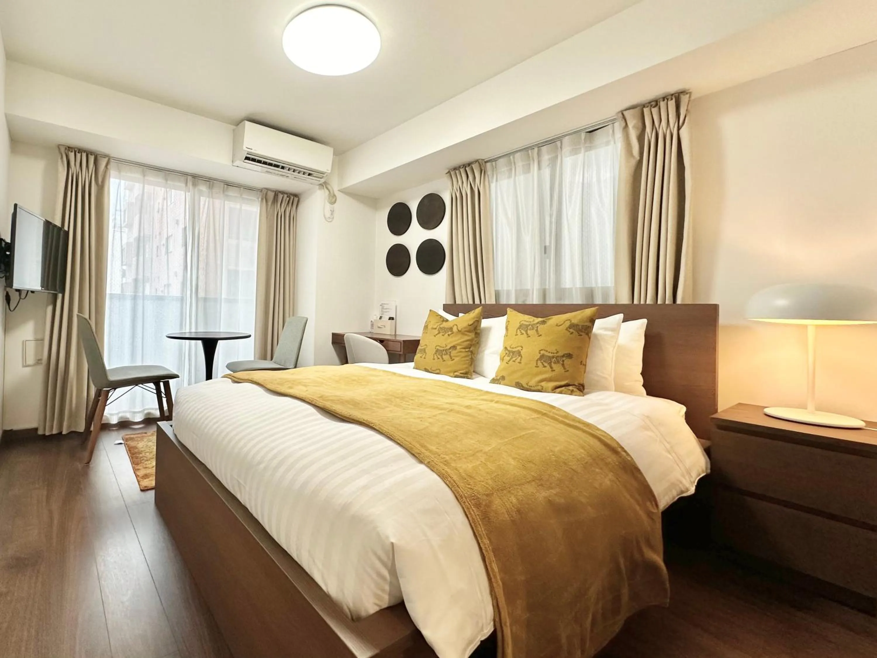 Photo of the whole room, Bed in LANG Hotel GINZA 1K