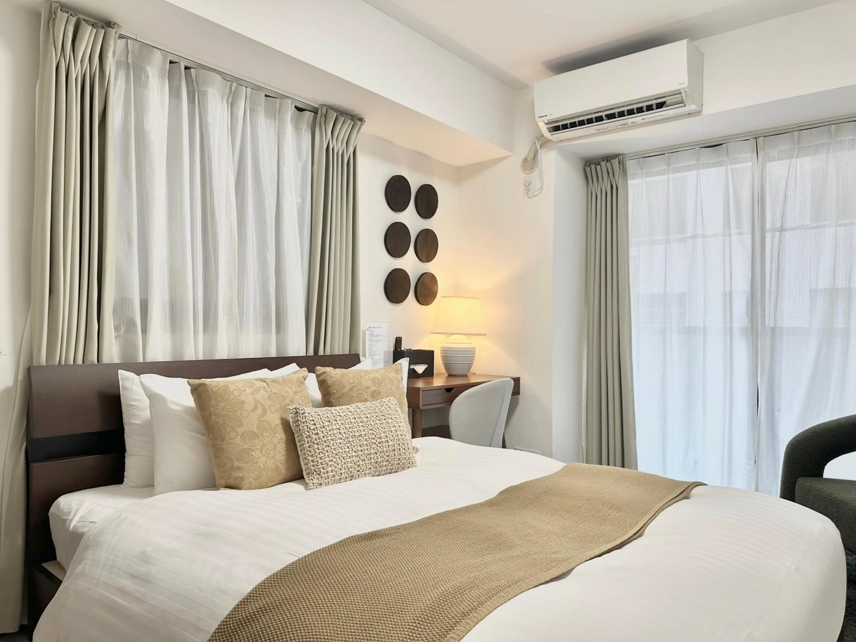 Photo of the whole room, Bed in LANG Hotel GINZA 1K