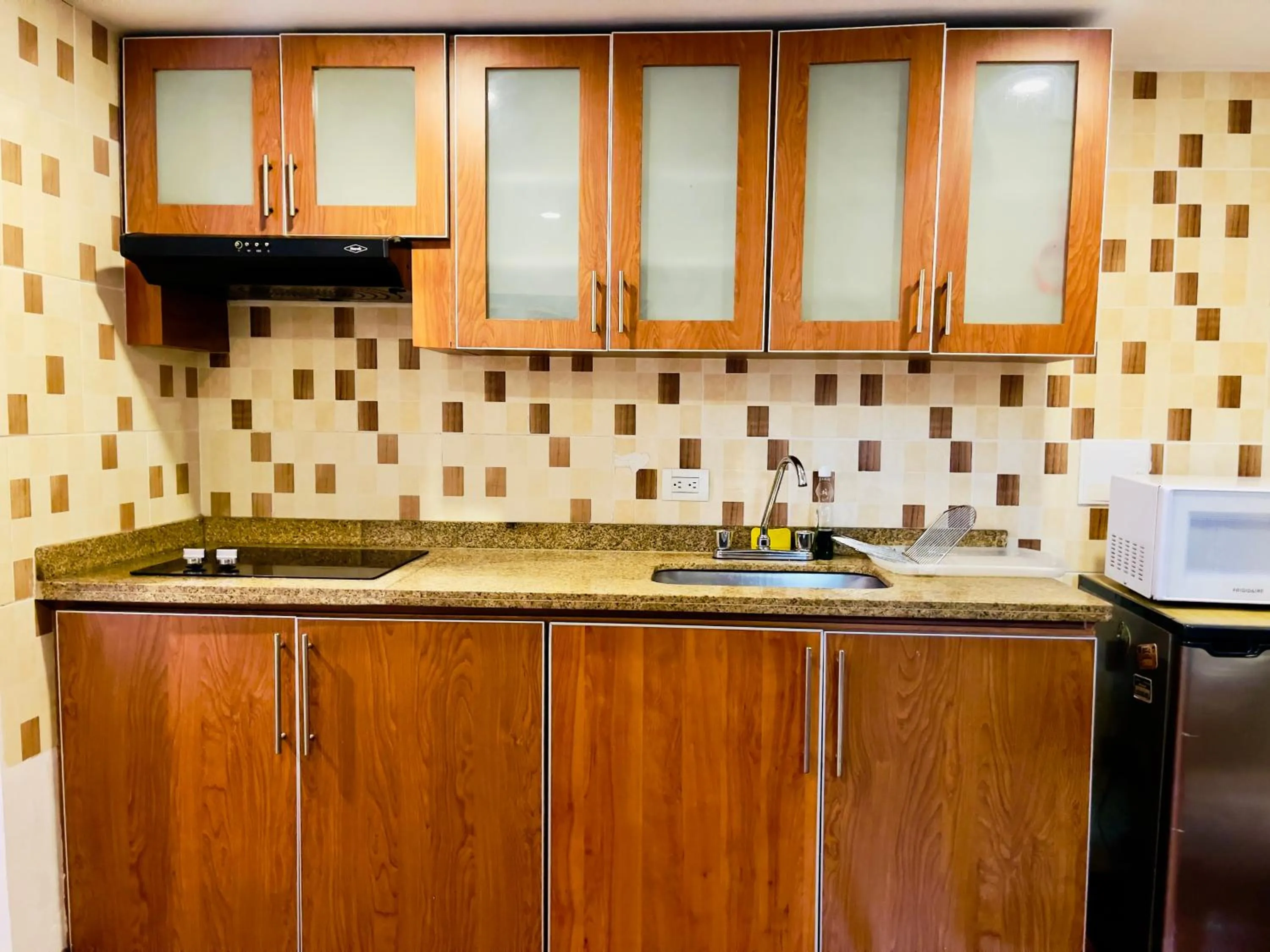 Kitchen or kitchenette in Hotel Santa Cruz Bogotá