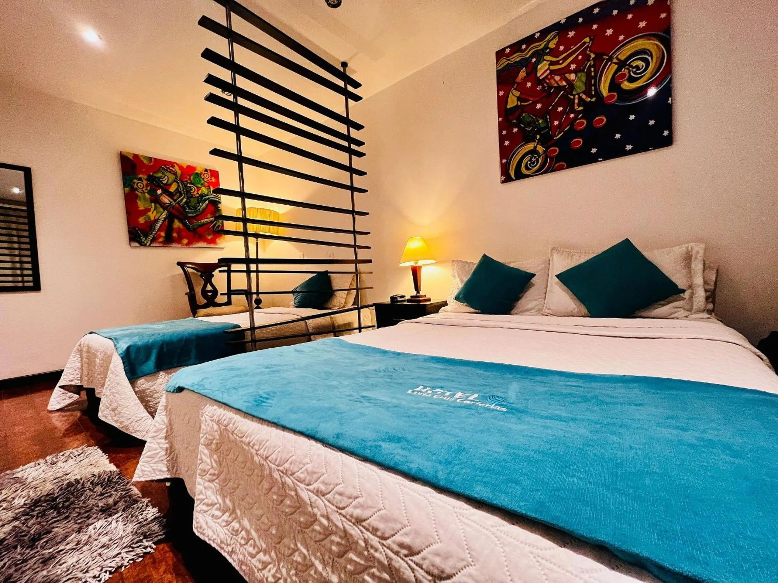 Bedroom, Bed in Hotel Santa Cruz Bogotá