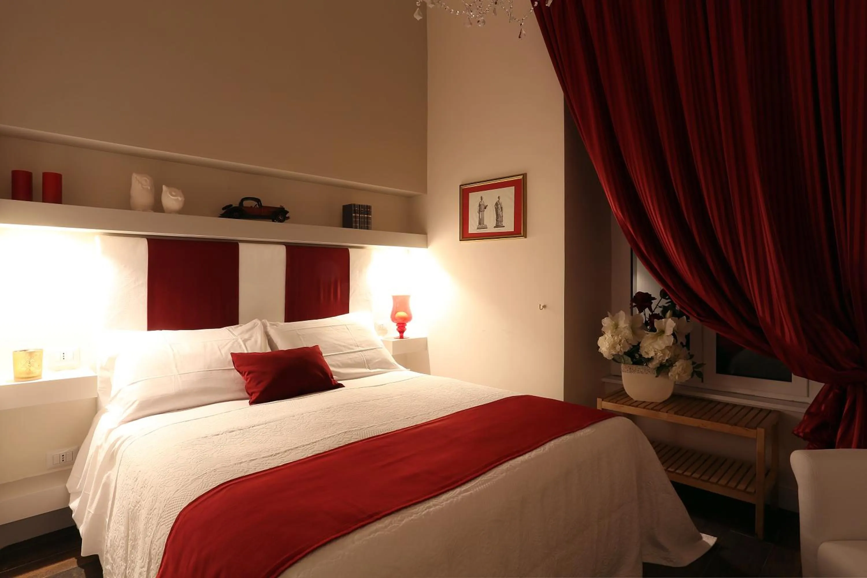 Bedroom, Bed in Daplace - Arena House