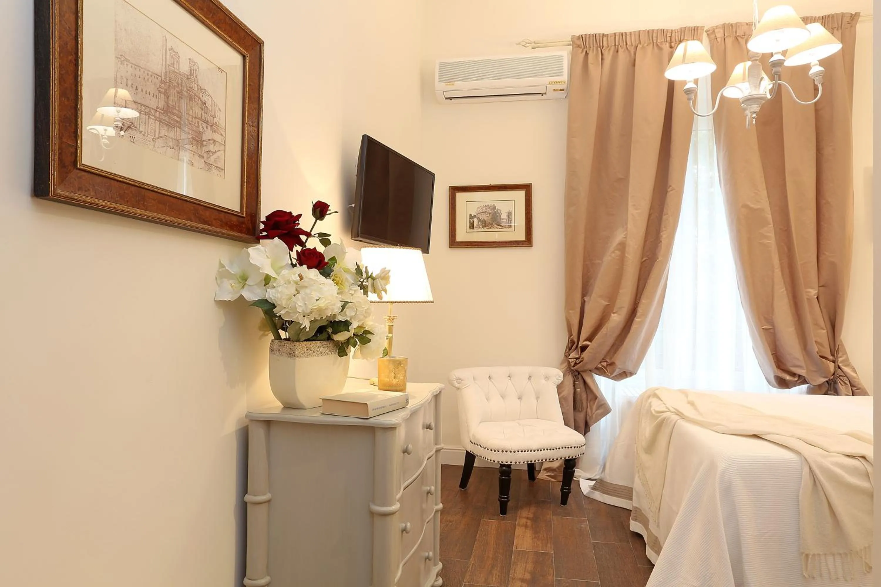 Bedroom, Bed in Daplace - Arena House