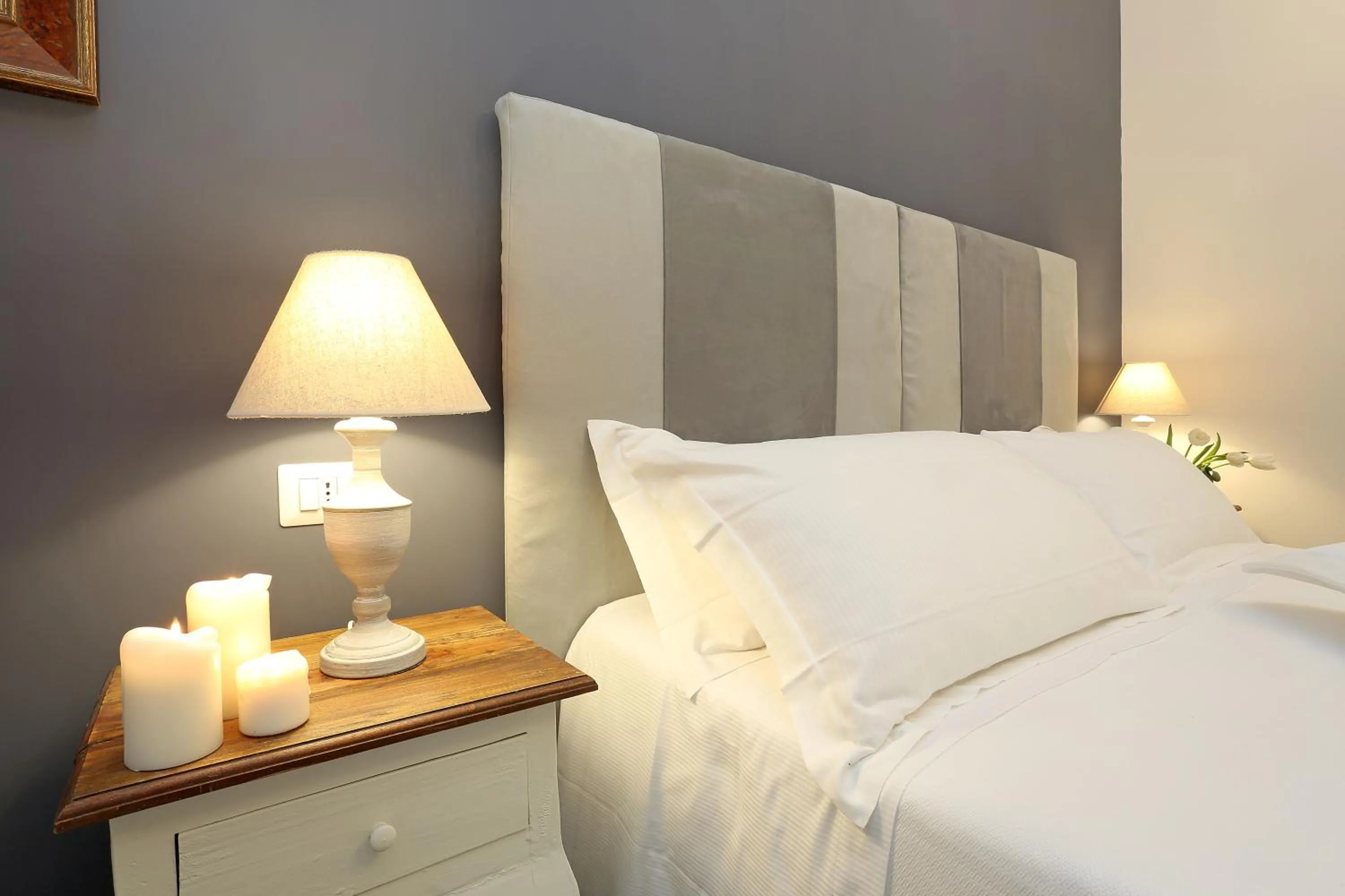 Bedroom, Bed in Daplace - Arena House