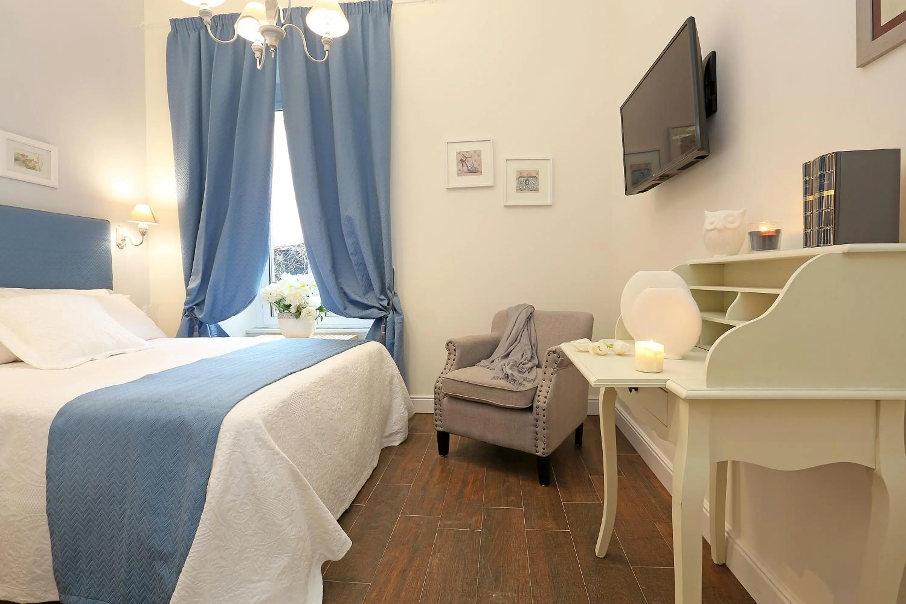 Bedroom, Bed in Daplace - Arena House