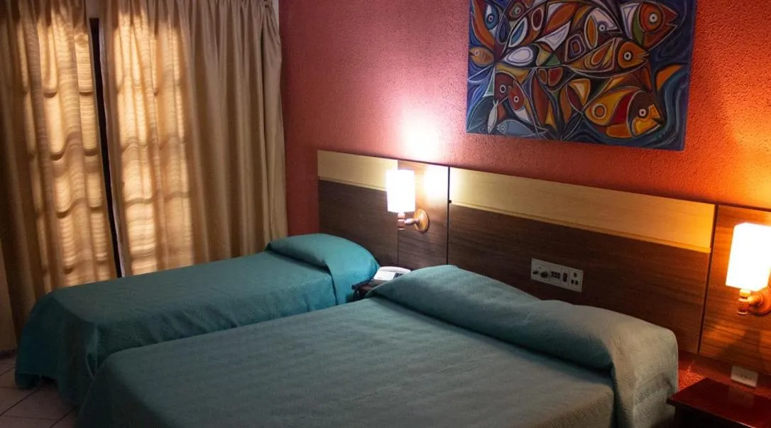 Bed in Hotel Areia Branca