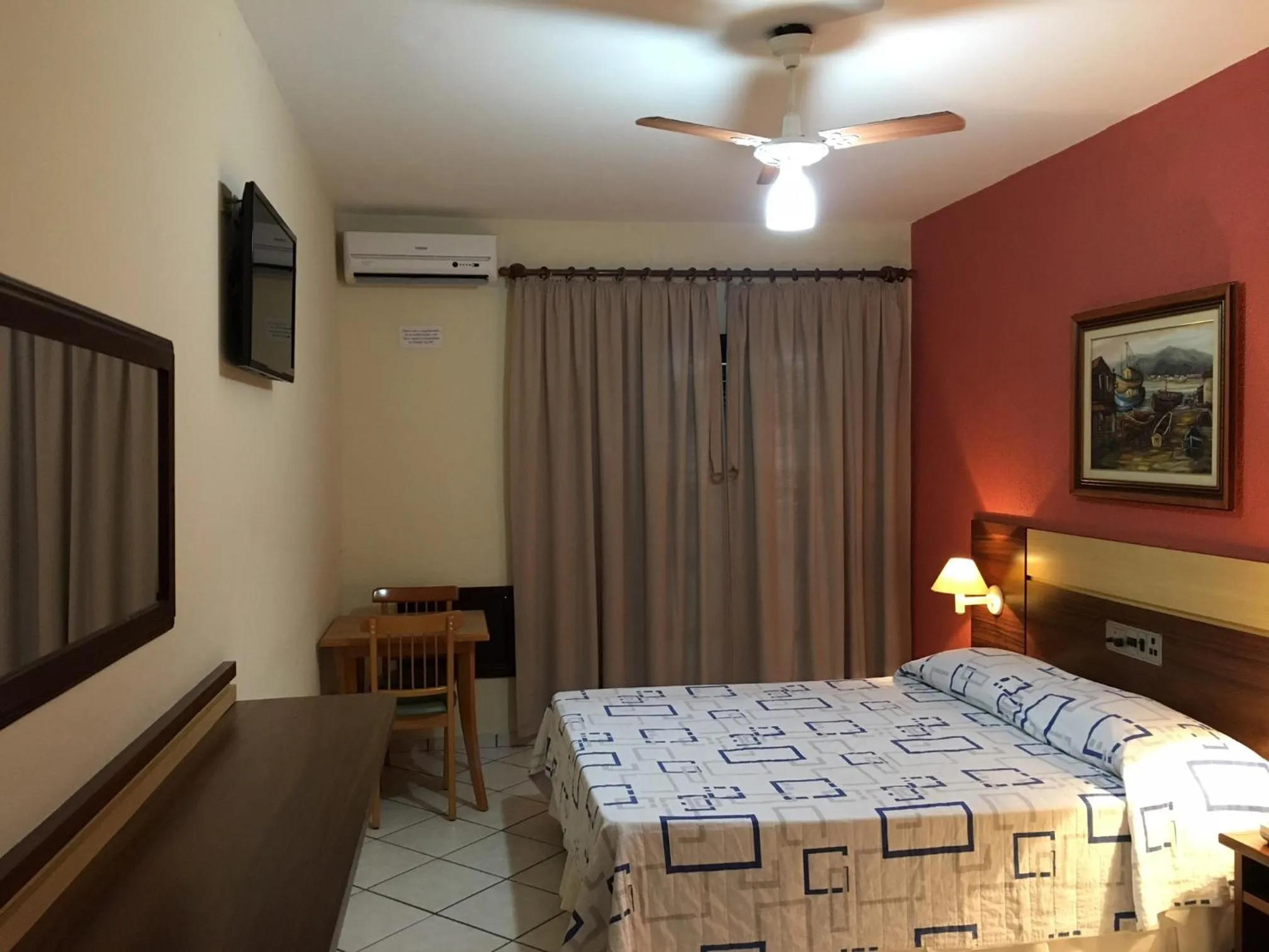 Bed in Hotel Areia Branca