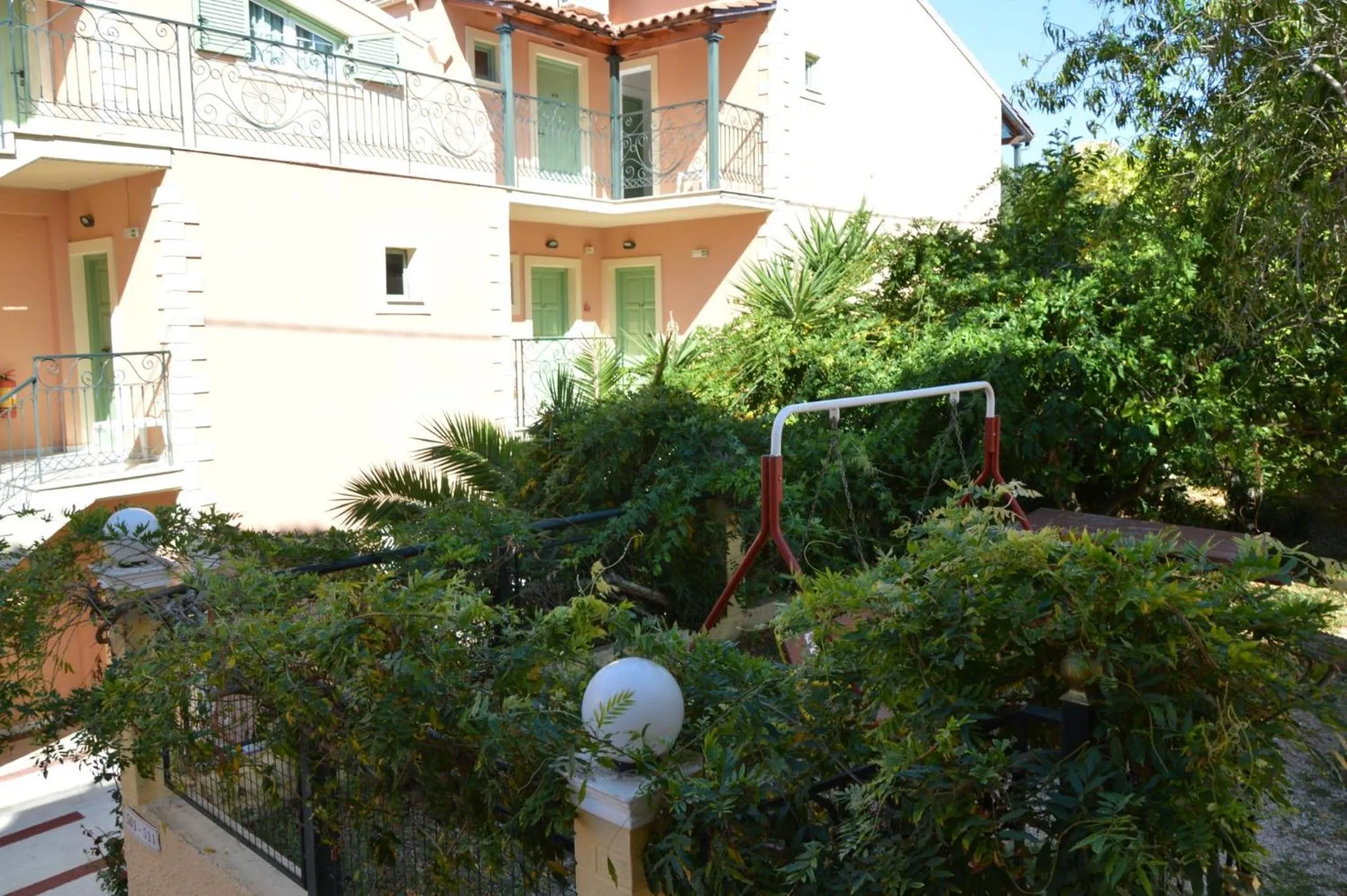 Garden in Philippos Hotel