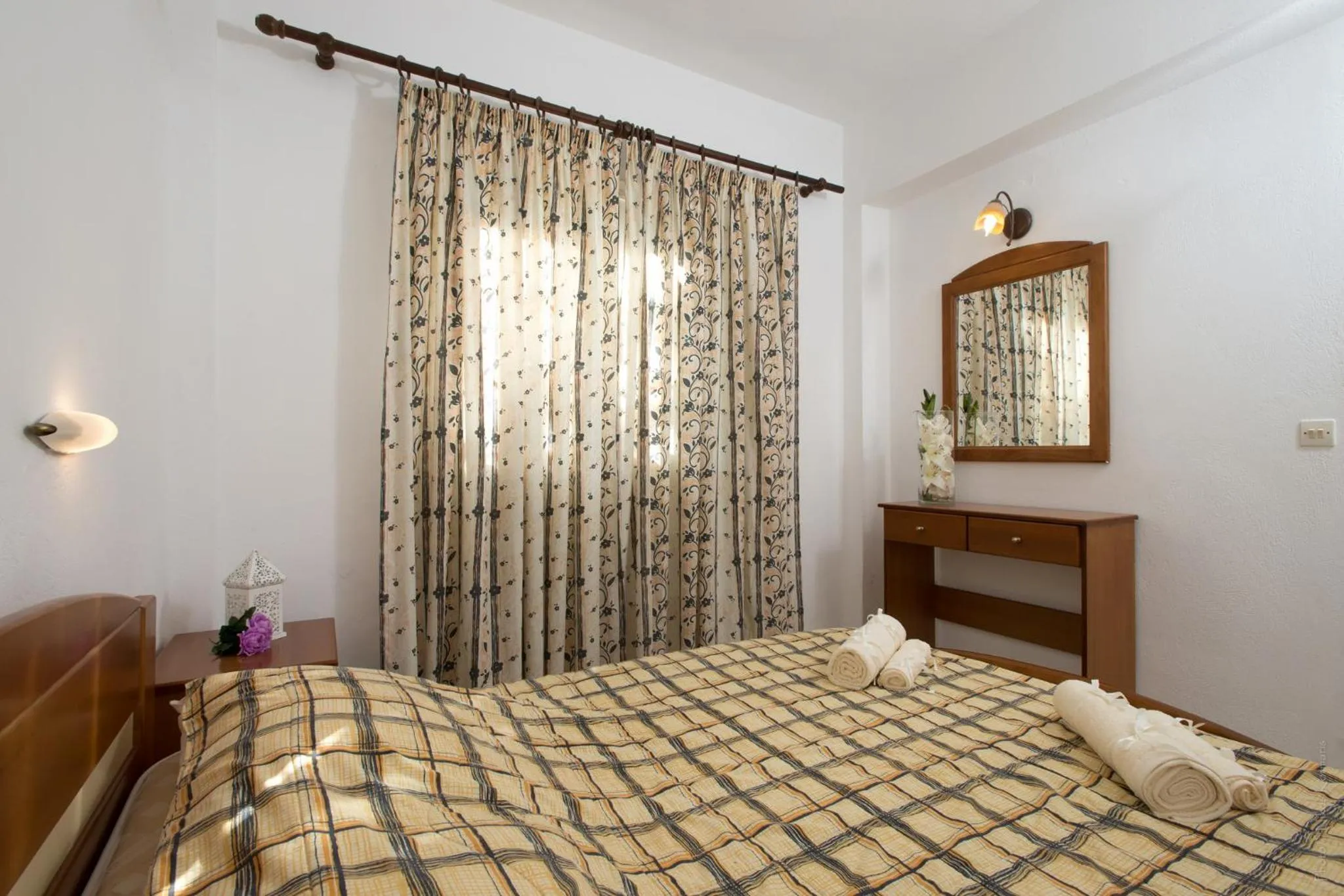 Bedroom, Bed in Philippos Hotel