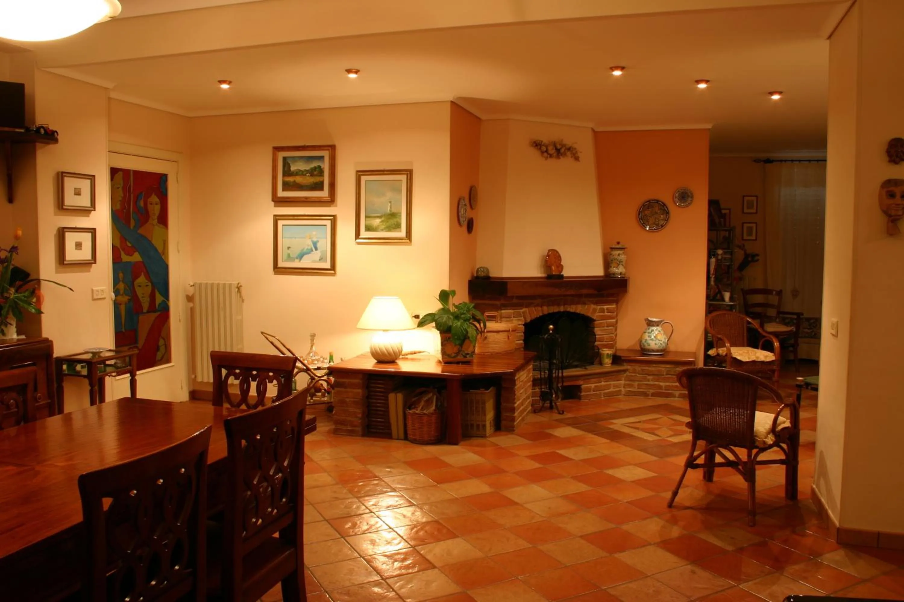 Living room in Giogaia