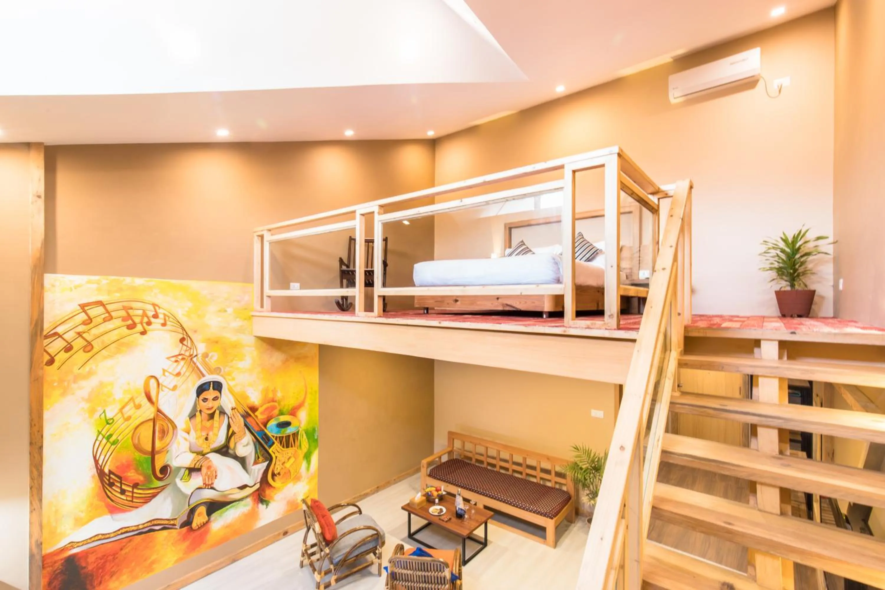 bunk bed in Sunshine Resort Pokhara - Your Private Paradise