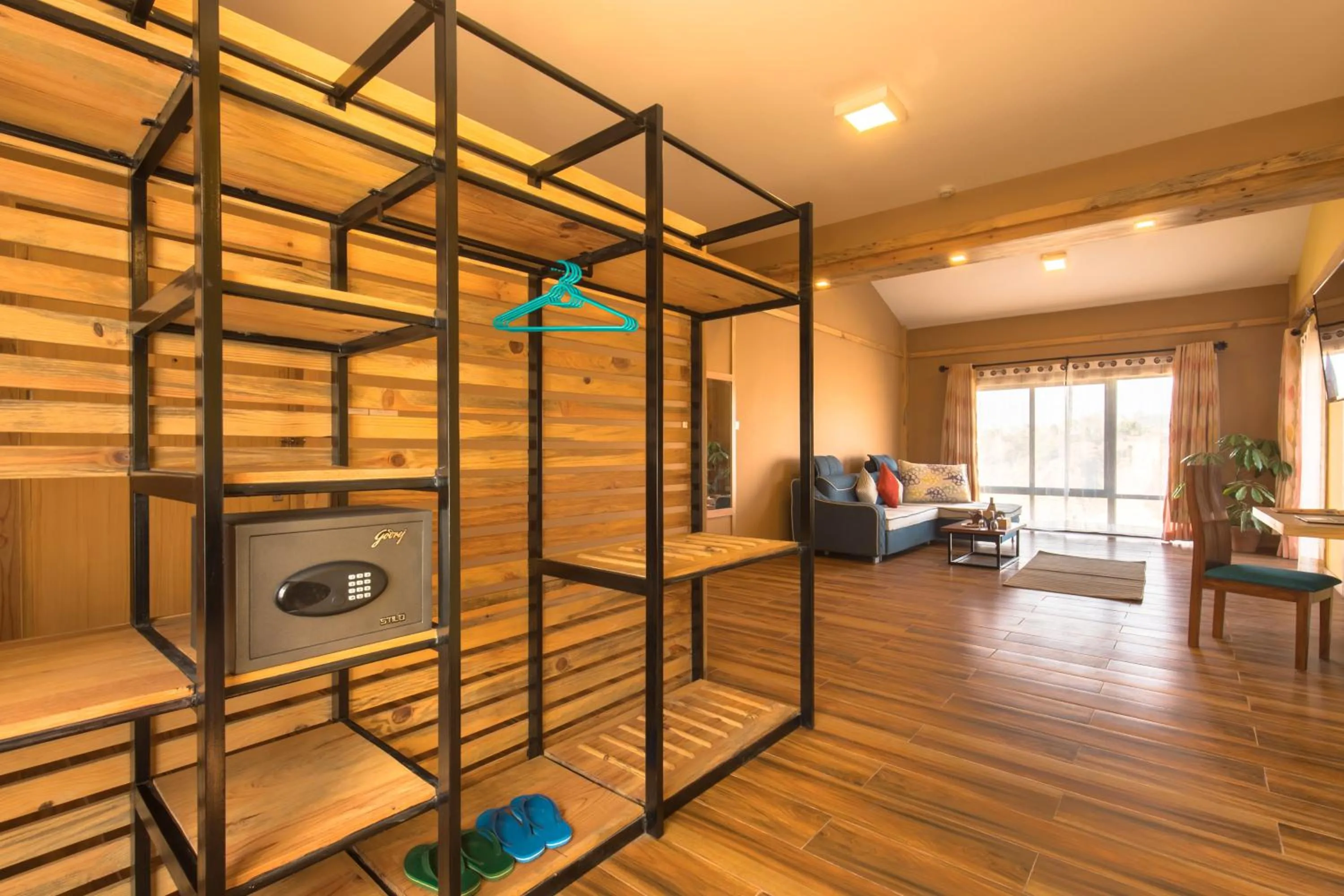 Living room in Sunshine Resort Pokhara - Your Private Paradise