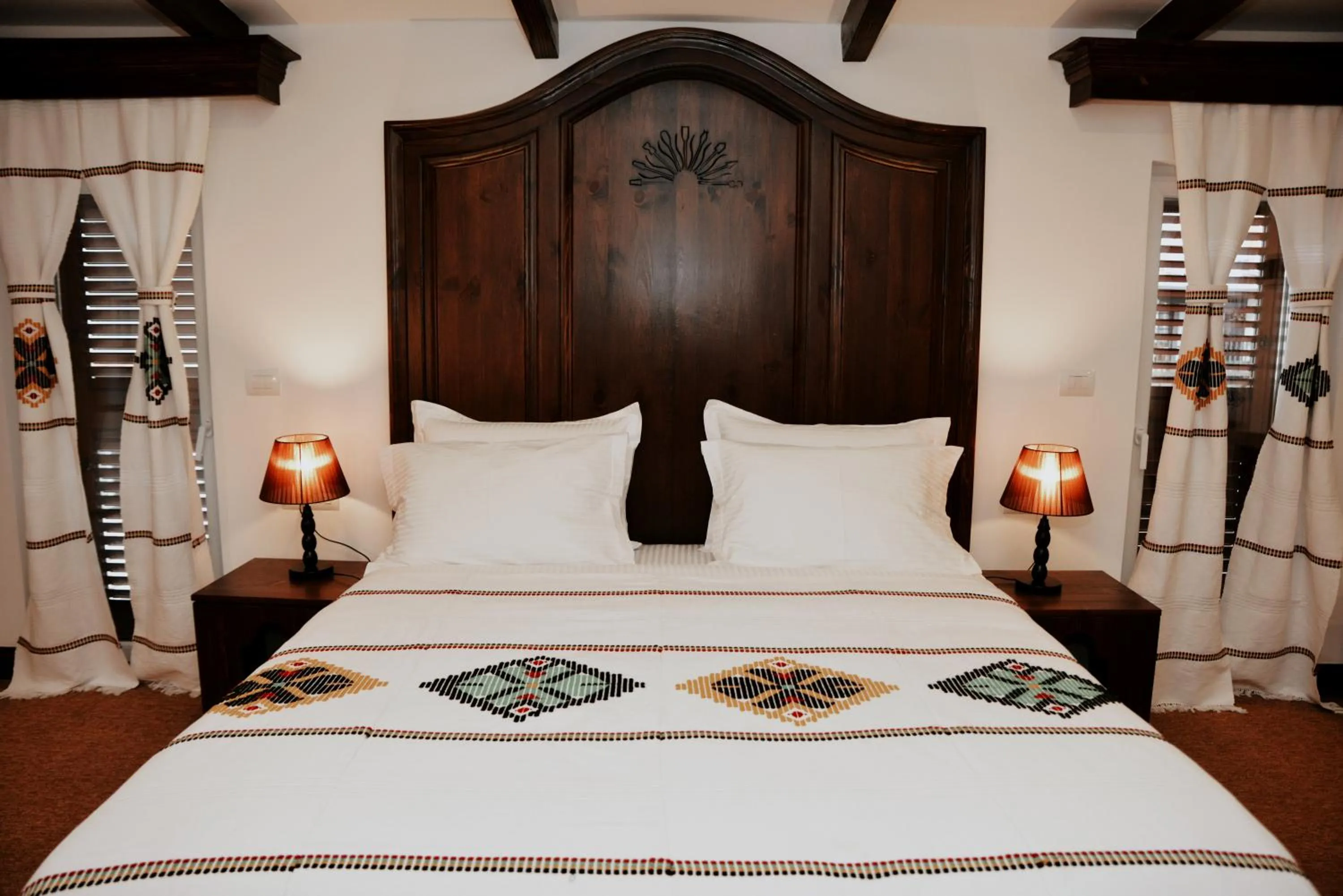 Bed in Hotel Tradita