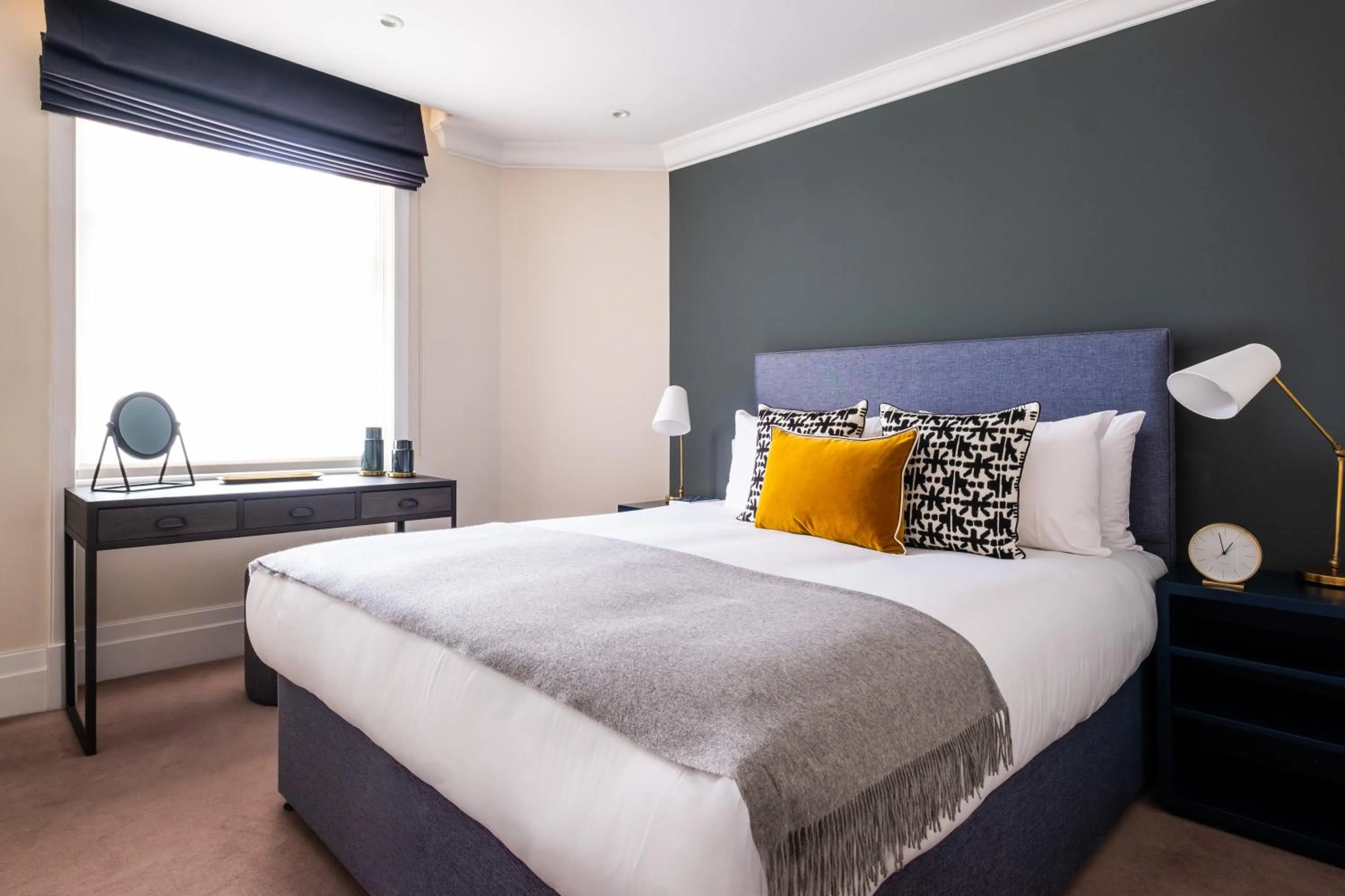 Bedroom, Bed in Native Mayfair