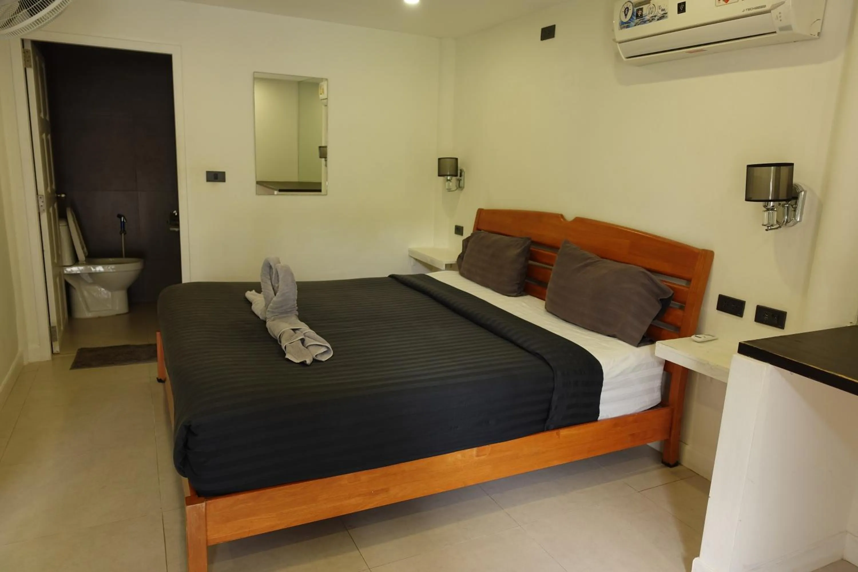 Bed in Aussieland Bungalows