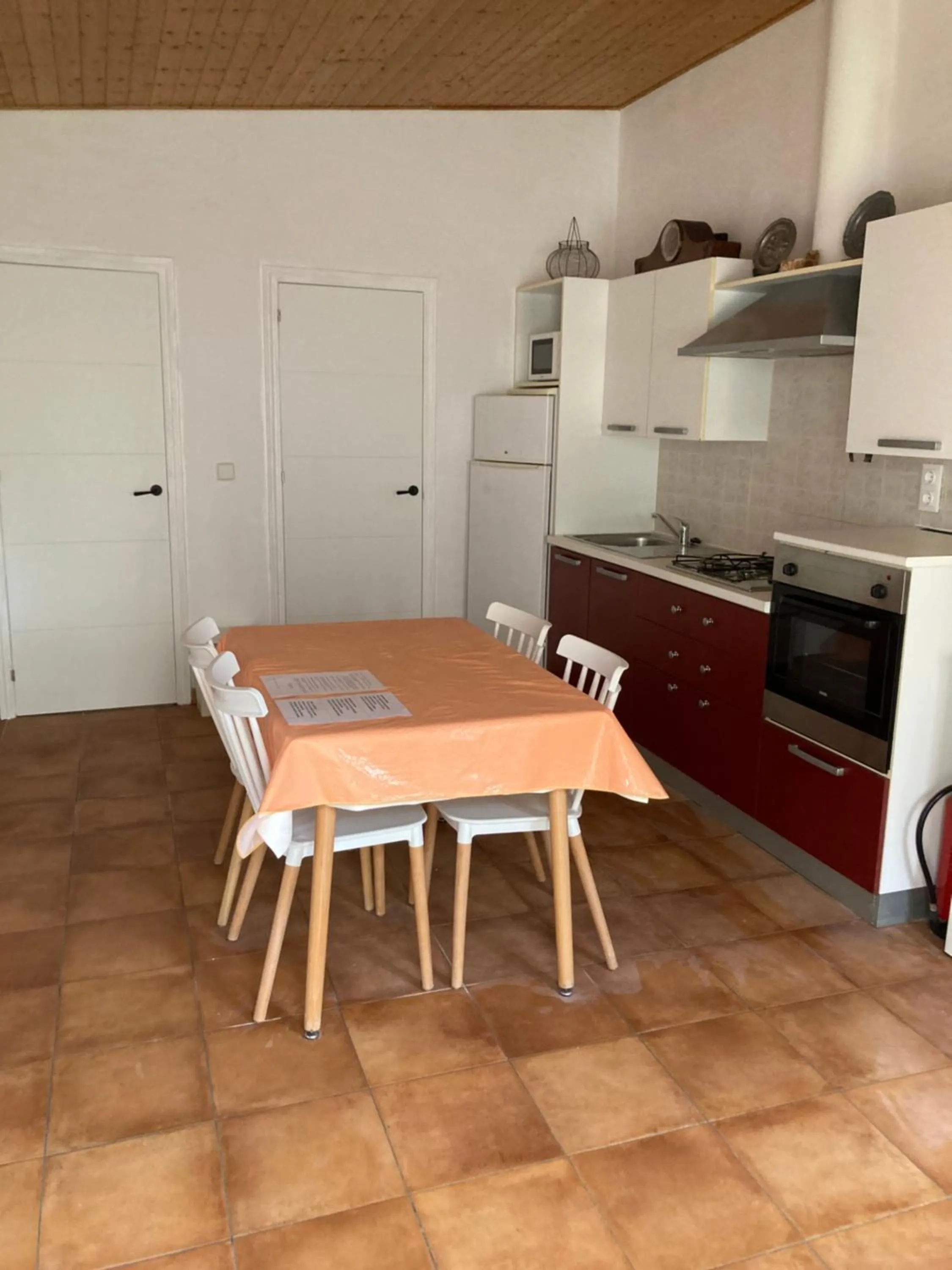 Dining area in Casa Robion