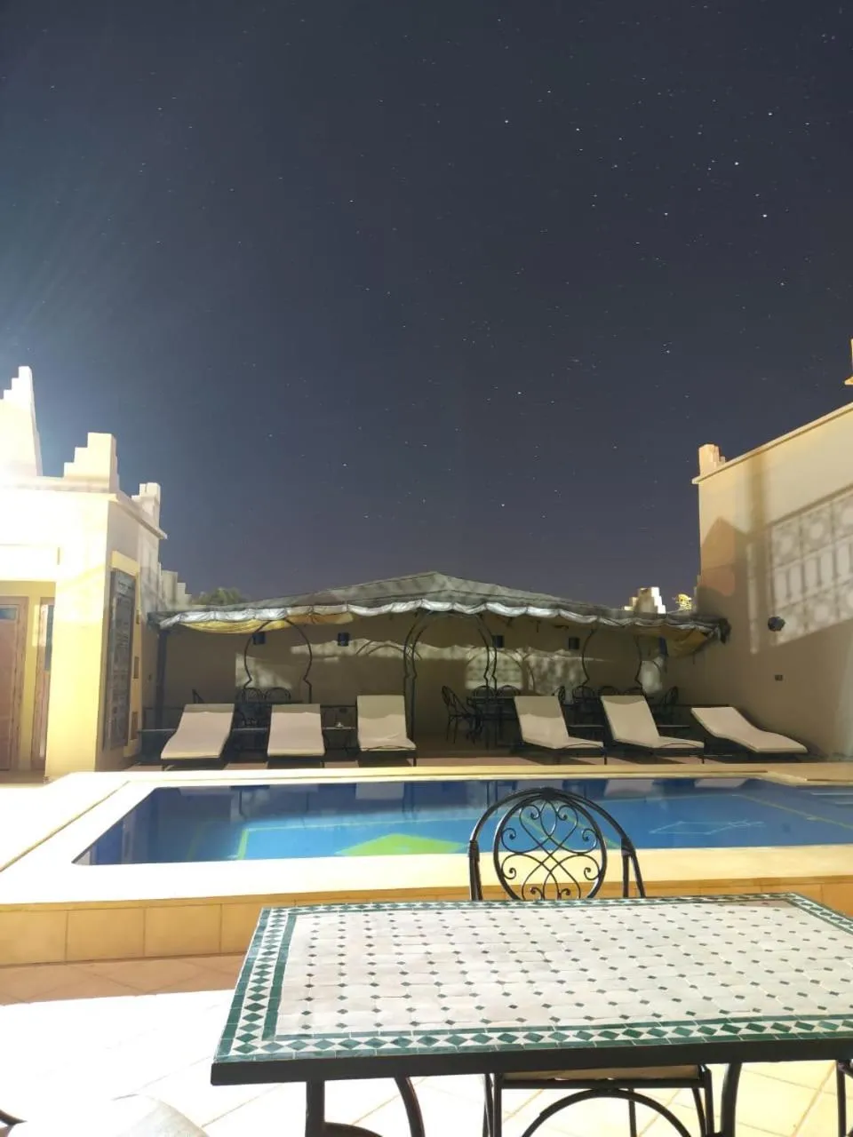 Swimming pool in Hassilabiad Appart Hotel