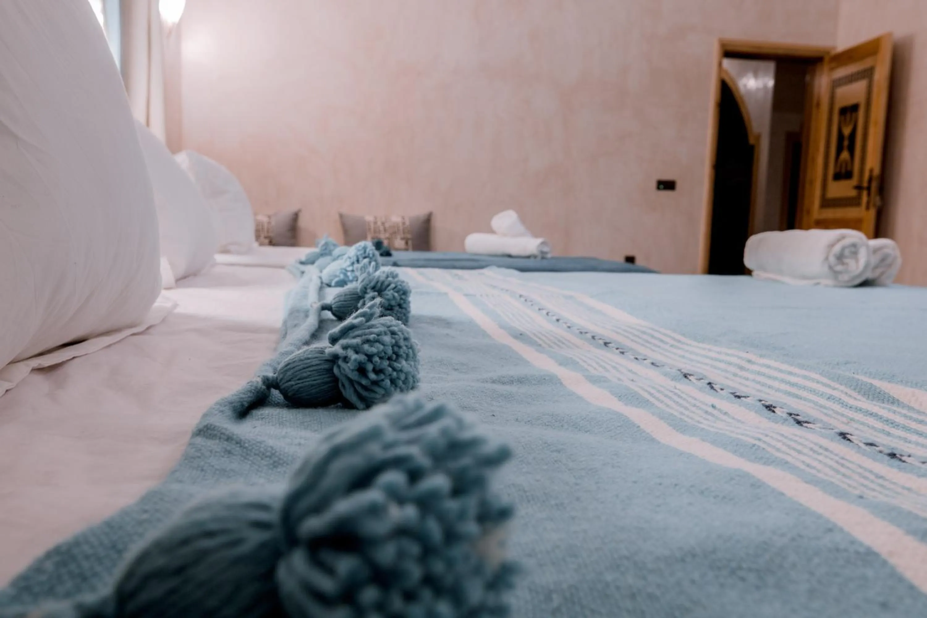 Bed in Hassilabiad Appart Hotel