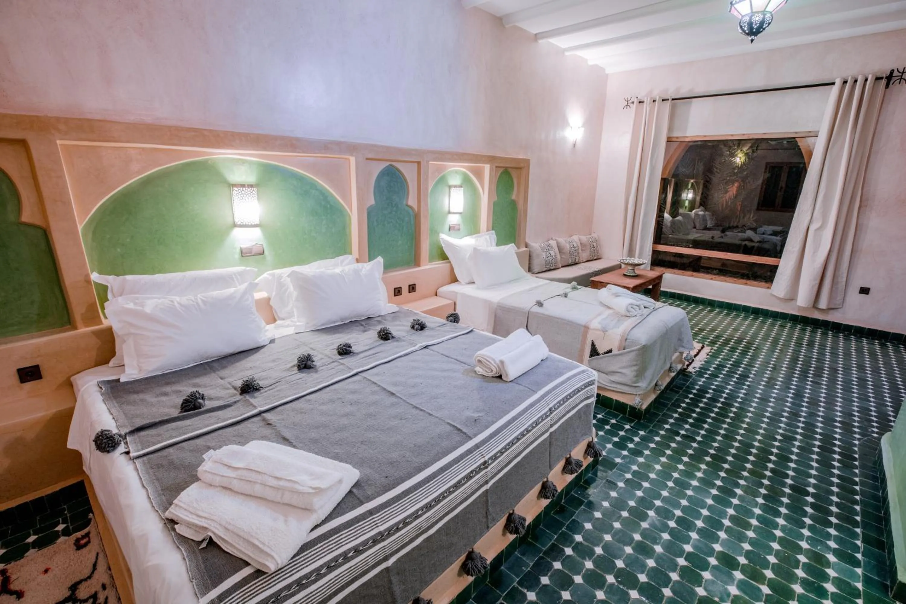 Bed in Hassilabiad Appart Hotel