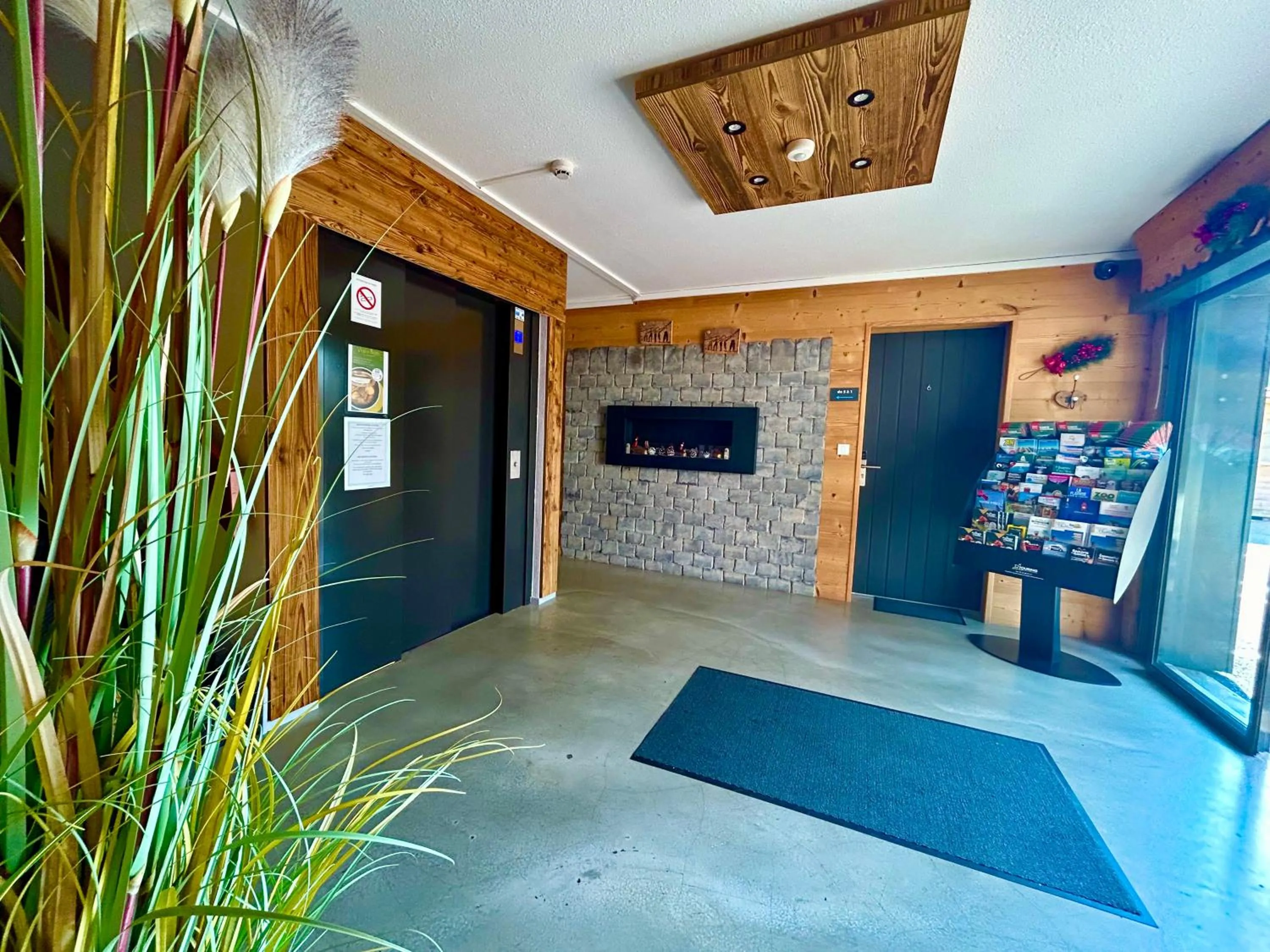 Lobby or reception in Résidence Côté Chalet