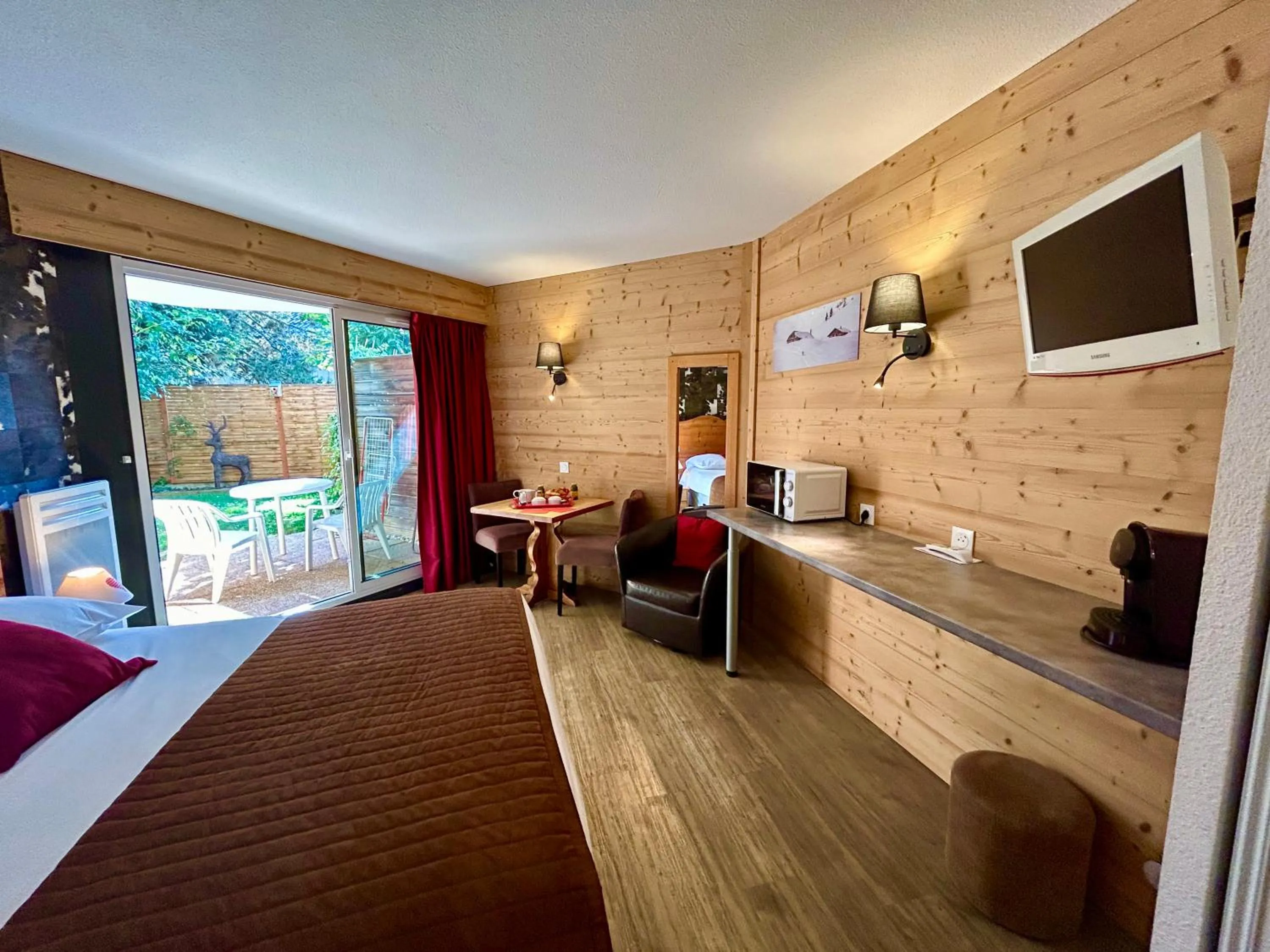 Bedroom, Bed in Résidence Côté Chalet