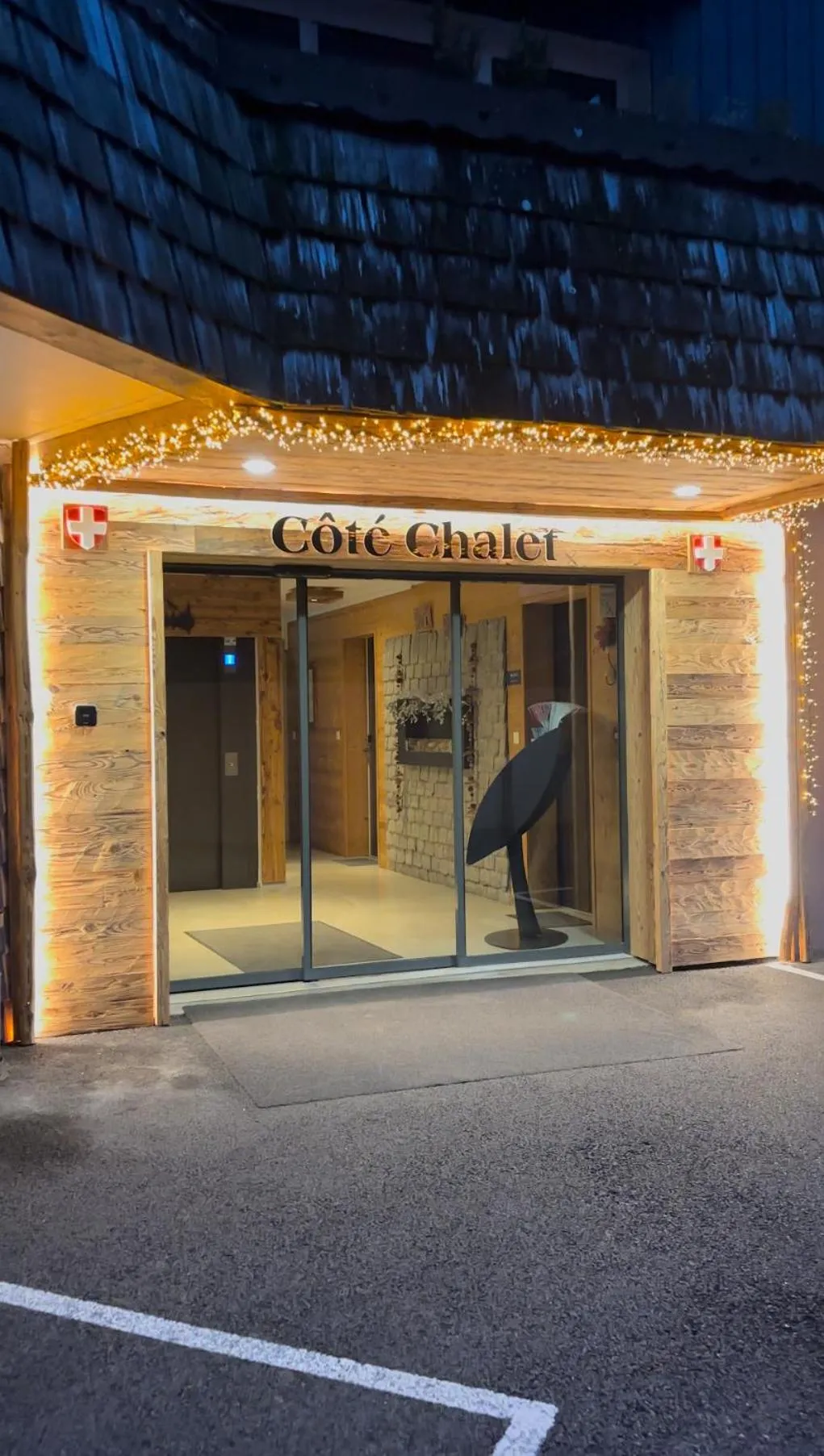 Facade/entrance in Résidence Côté Chalet