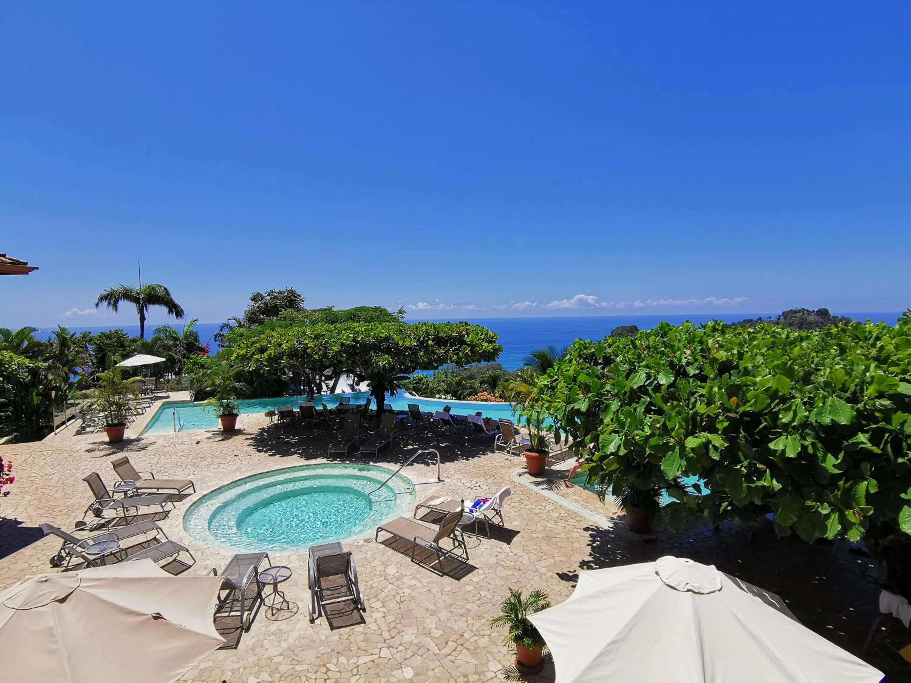 Sea view in Hotel La Mariposa