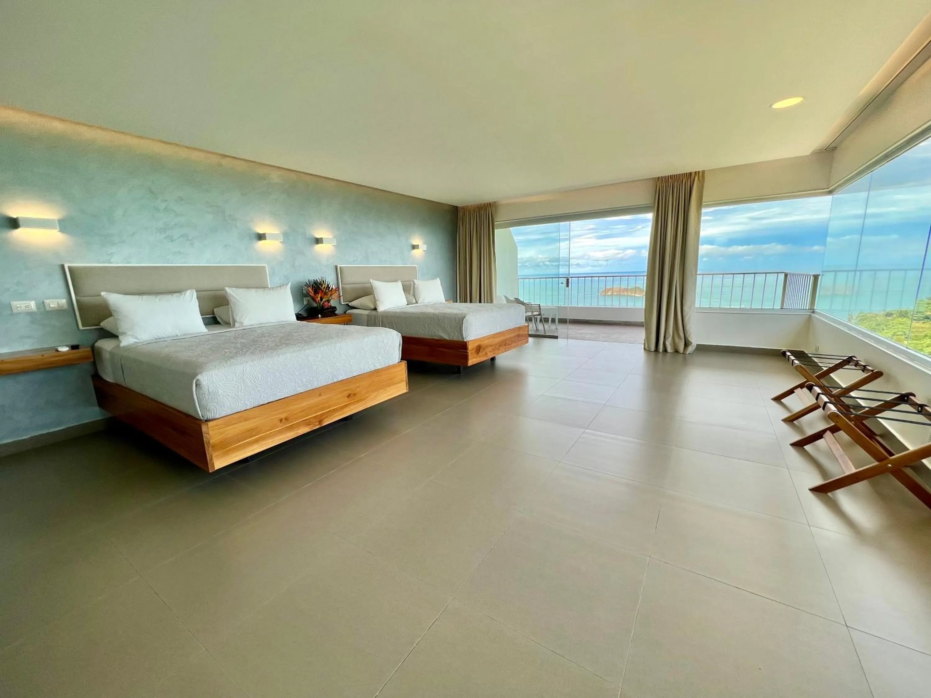 Bed in Hotel La Mariposa