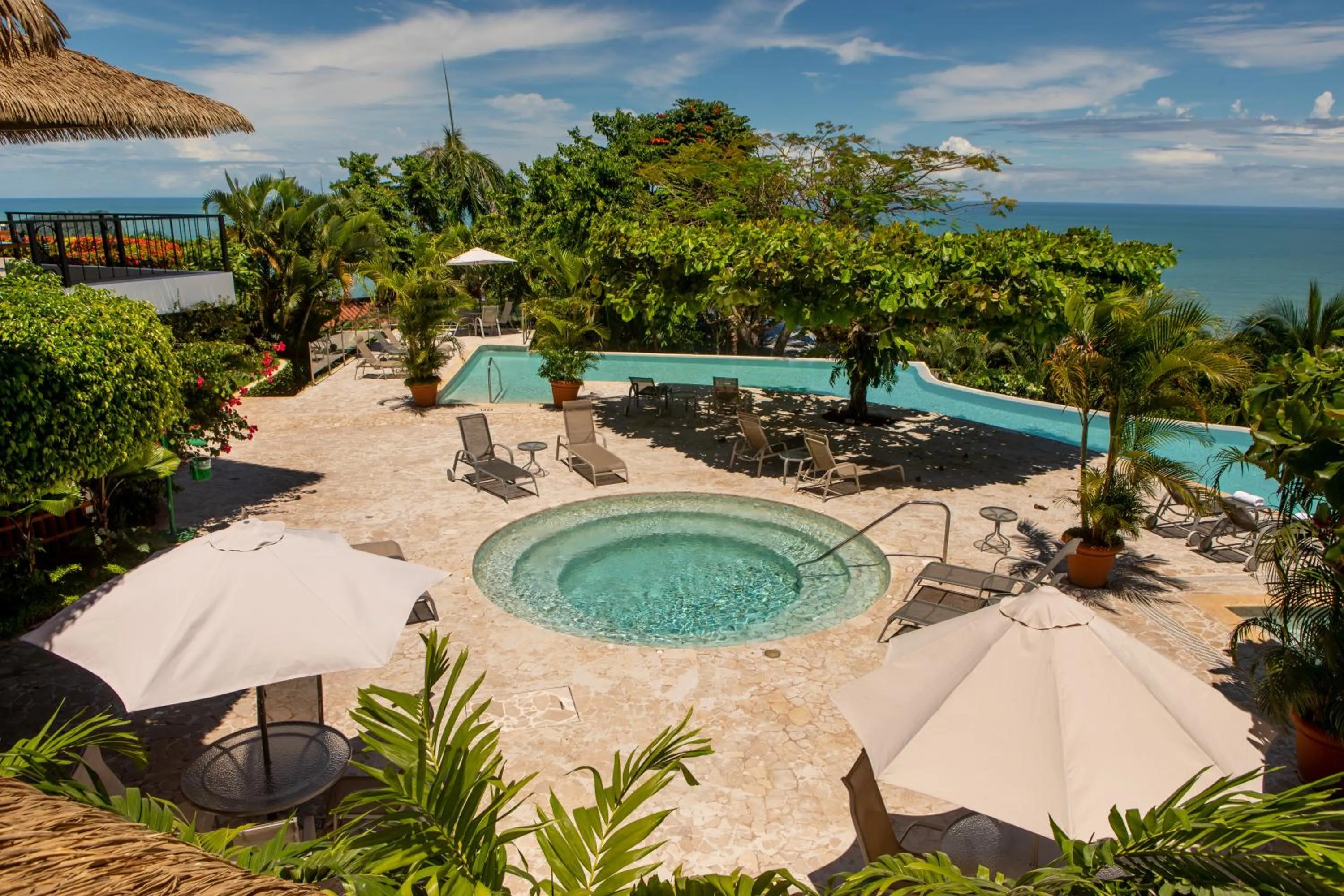 Sea view in Hotel La Mariposa