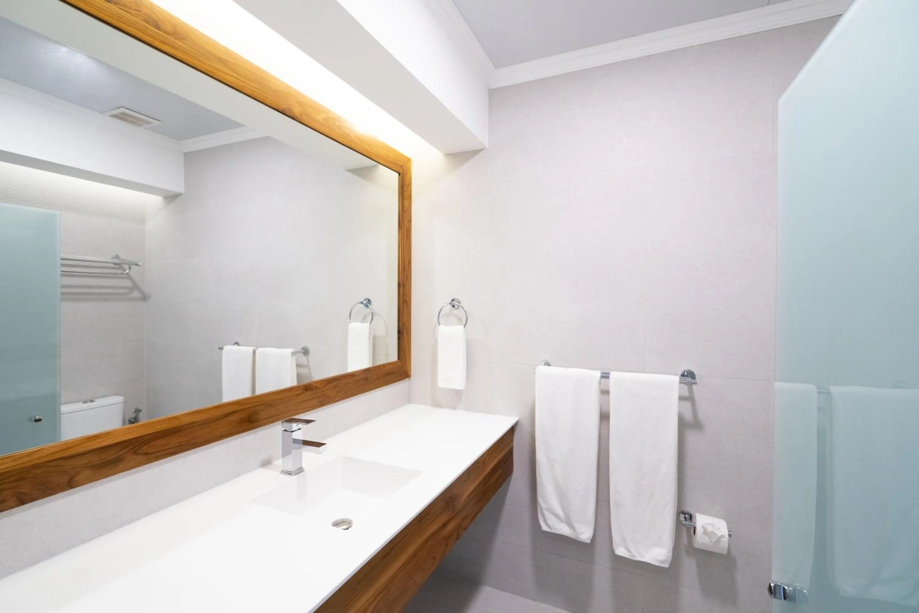 Toilet in Hotel La Mariposa