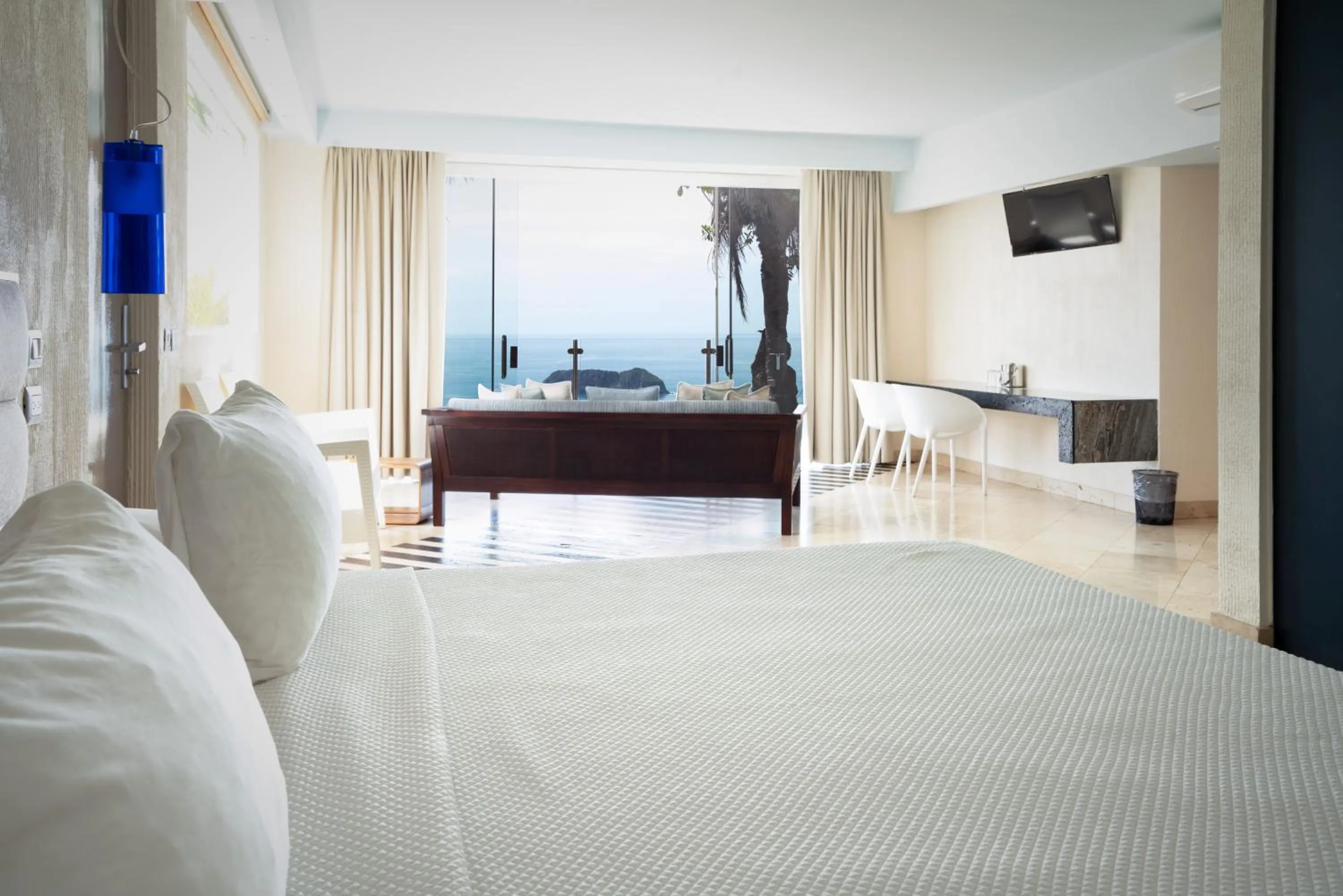 Bed in Hotel La Mariposa