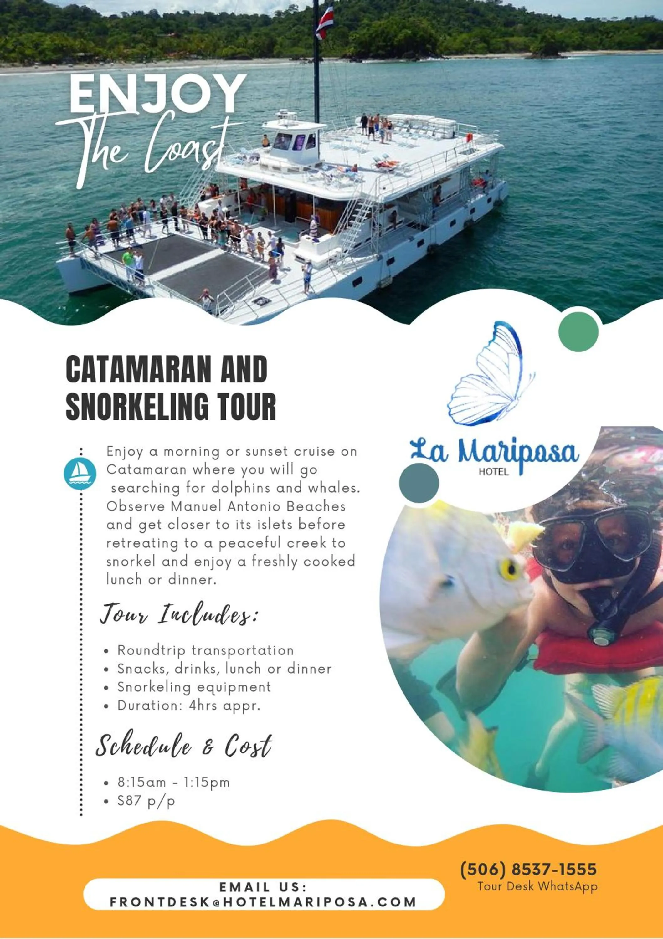 Activities in Hotel La Mariposa