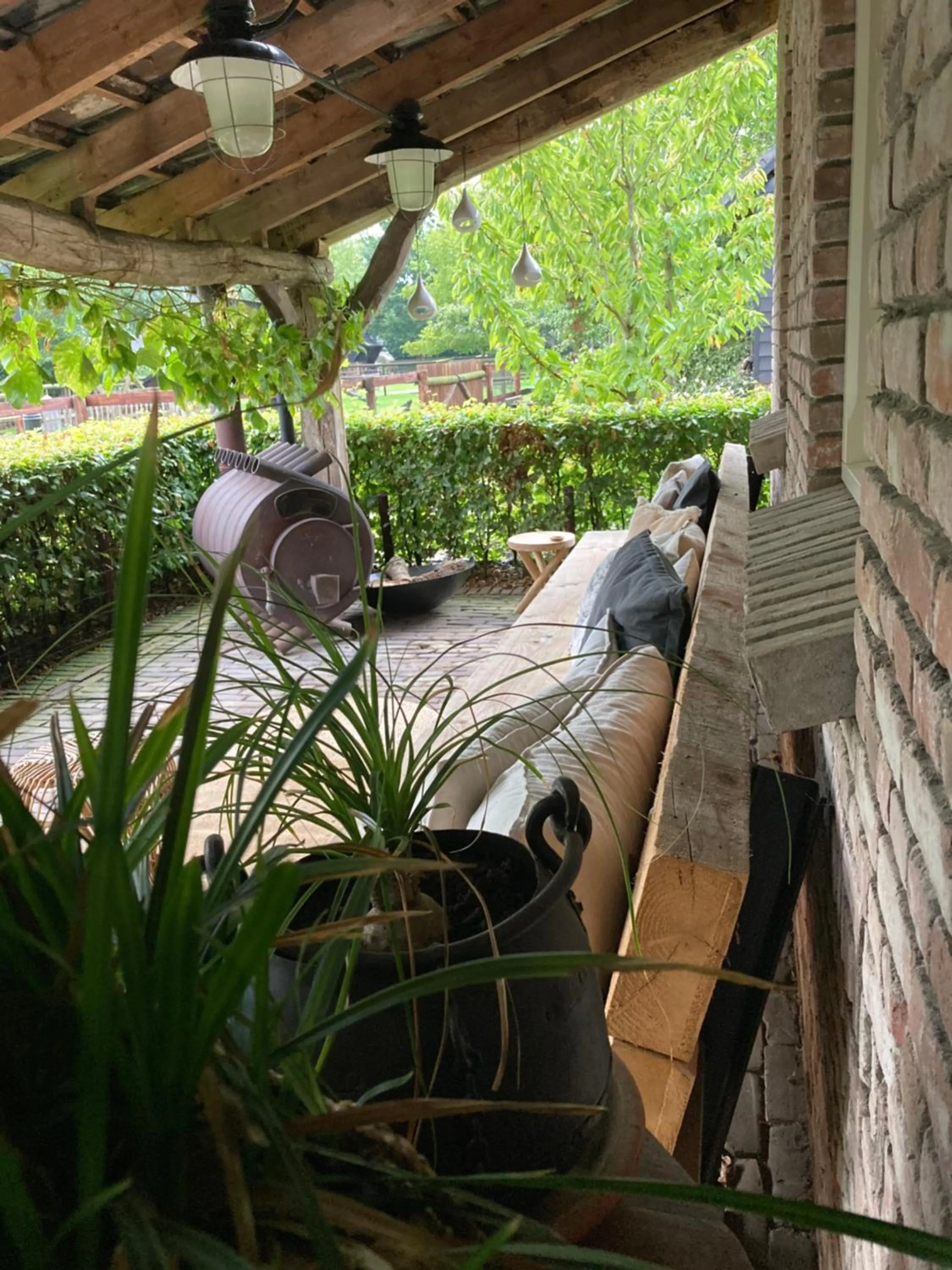 Balcony/Terrace in Bed en Breakfast Puur8a