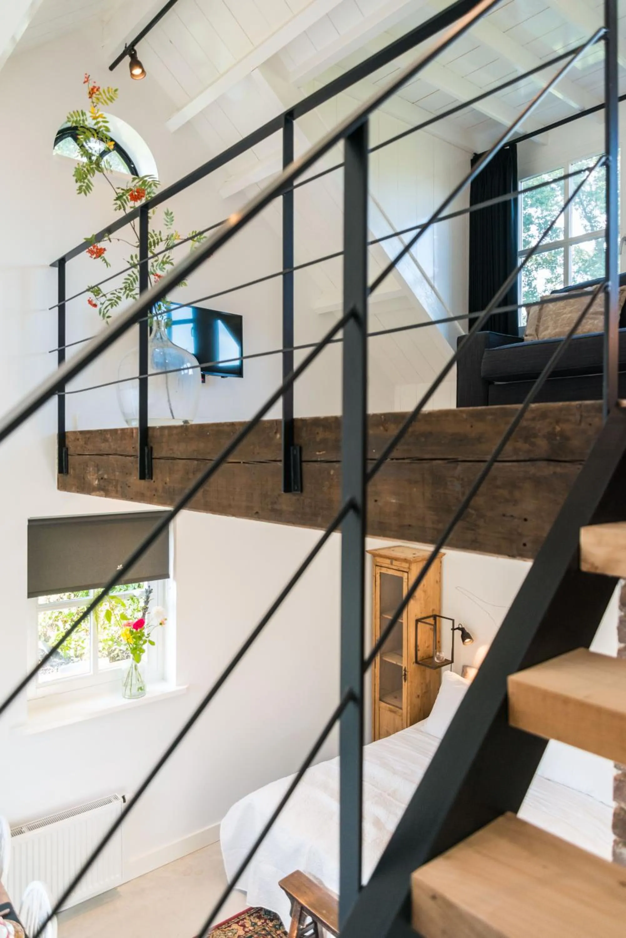 Seating area in Bed en Breakfast Puur8a