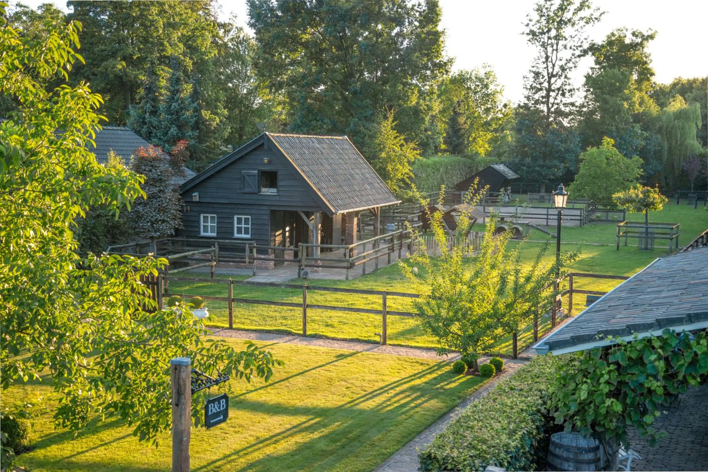 Garden in Bed en Breakfast Puur8a