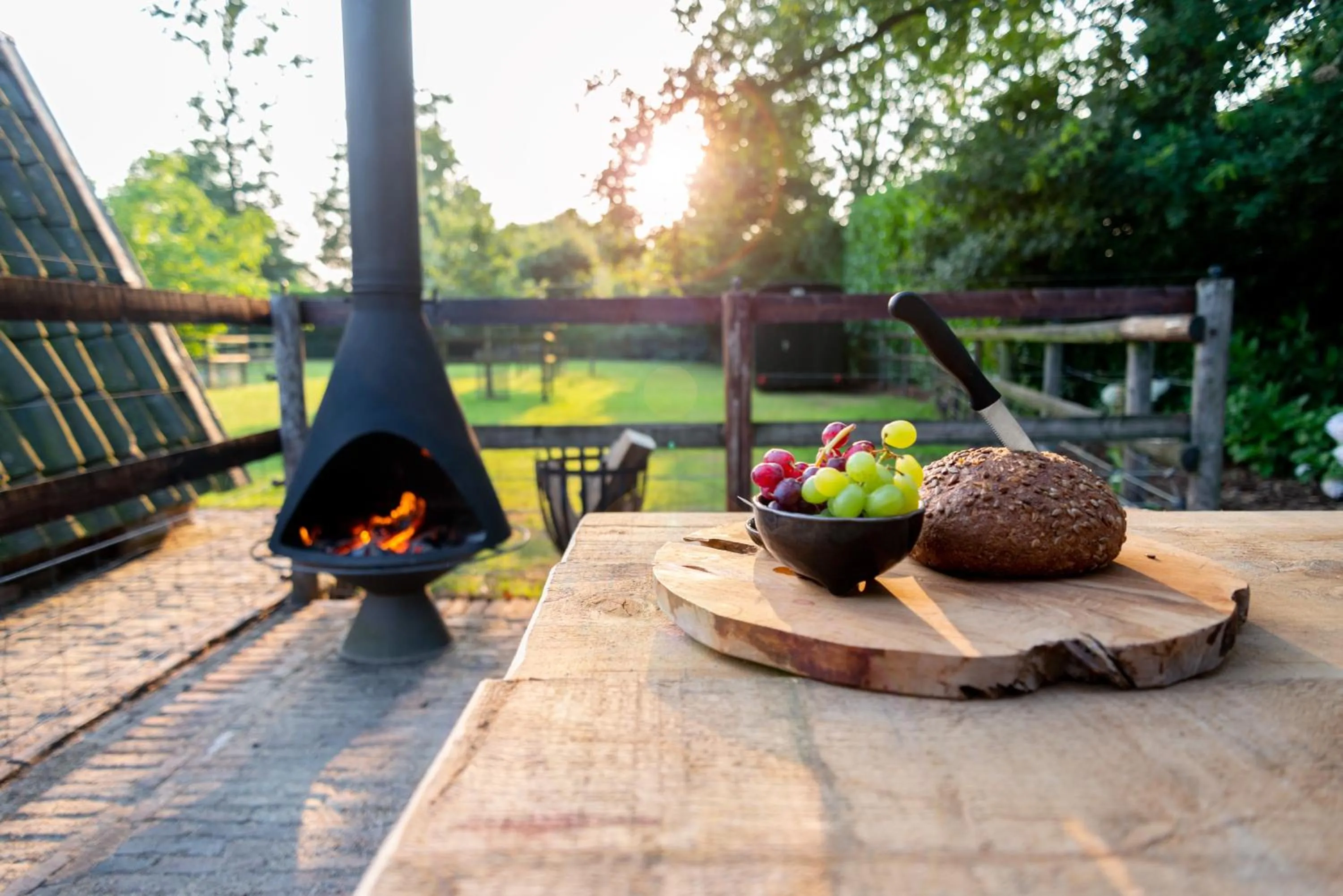 Balcony/Terrace in Bed en Breakfast Puur8a
