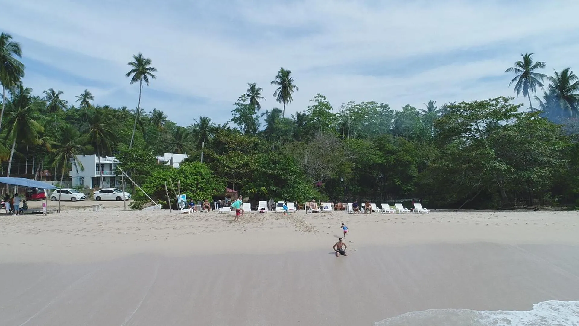 Beach in Mama's Palace Hiriketiya