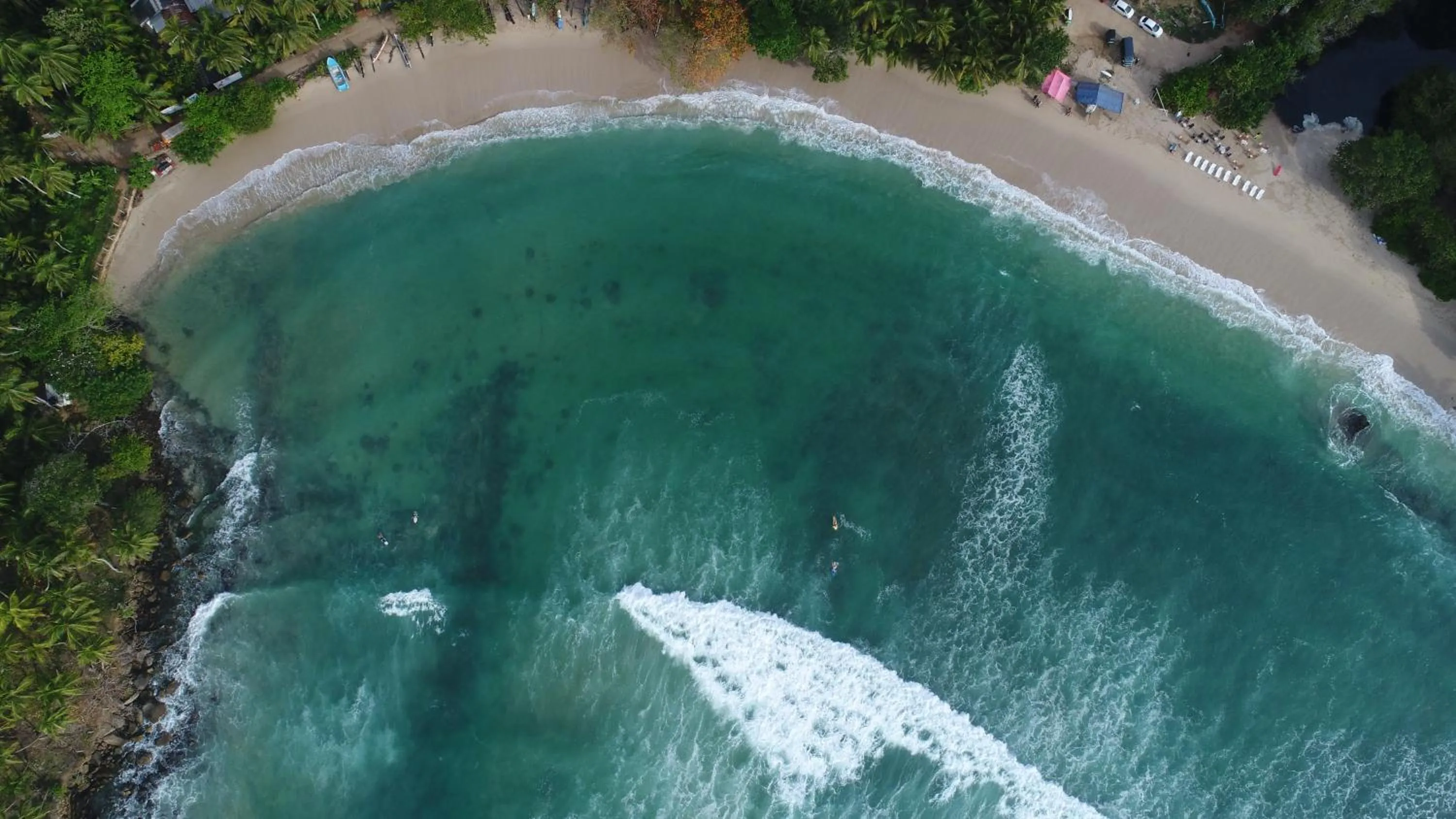Beach in Mama's Palace Hiriketiya
