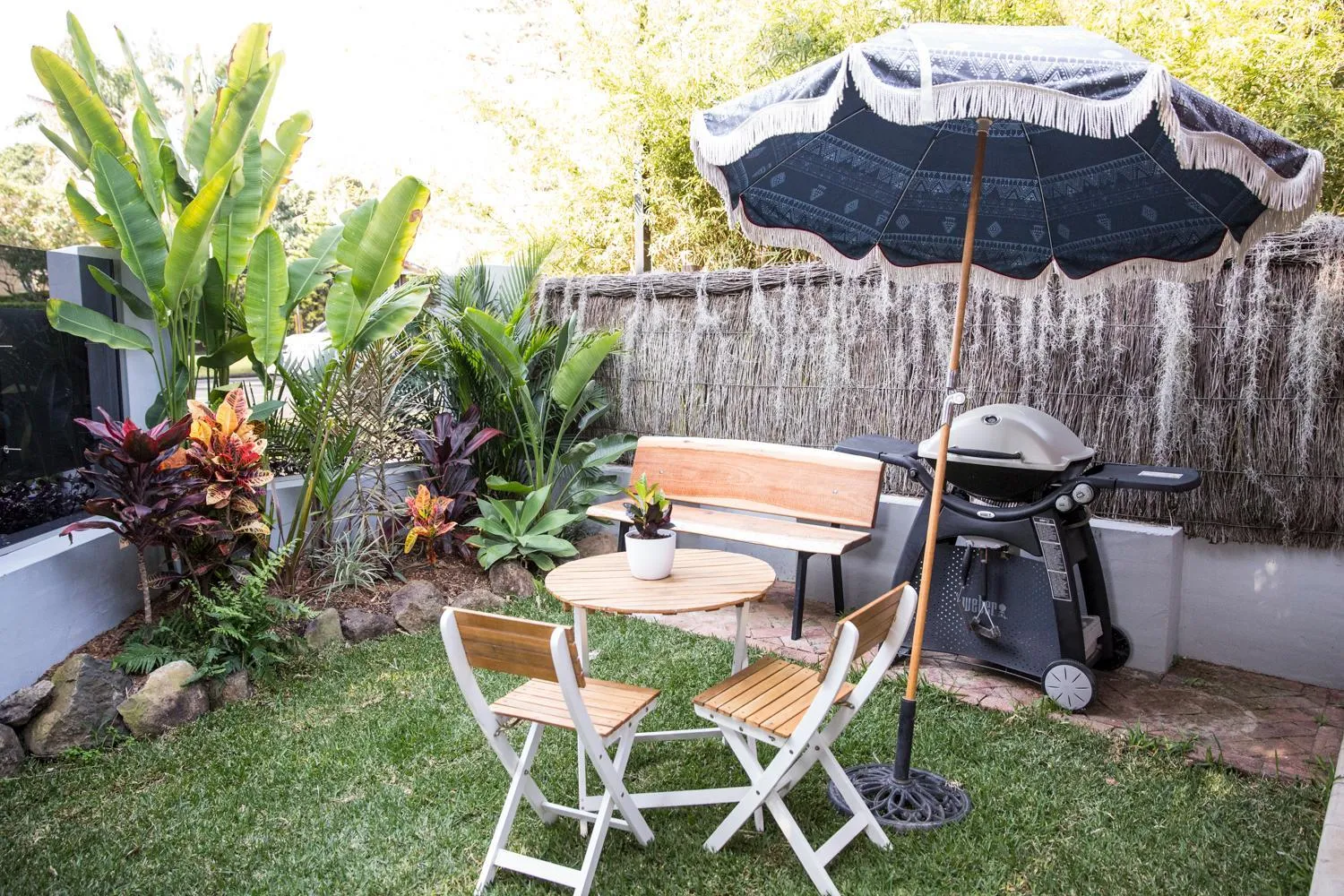 Patio in Bayhaven Lodge