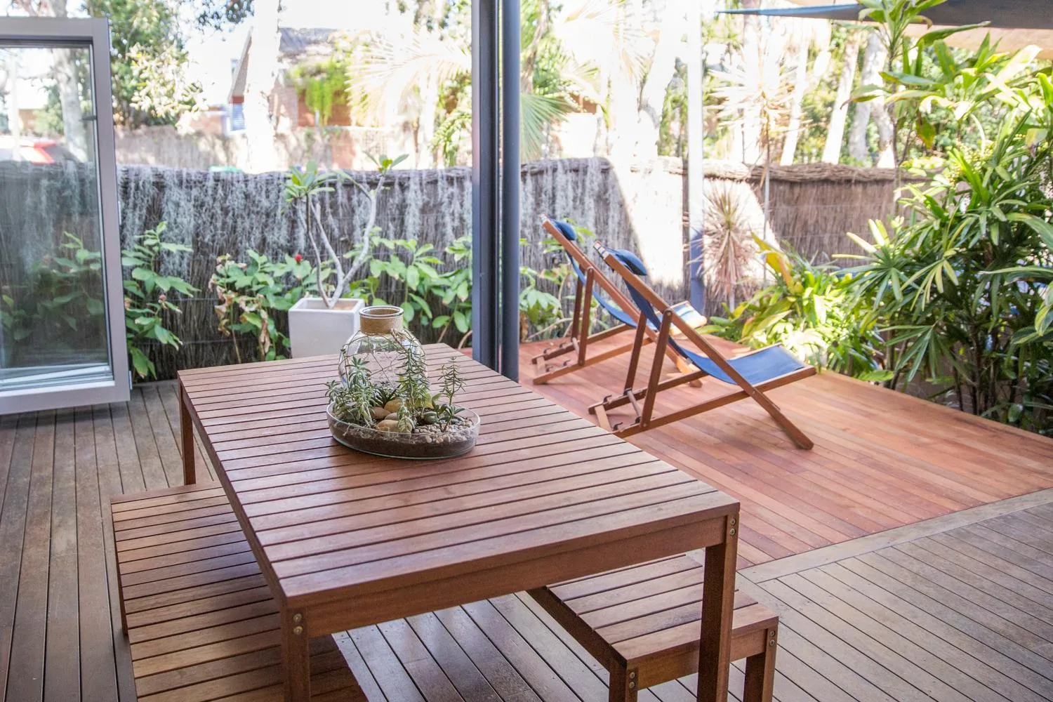 Patio in Bayhaven Lodge