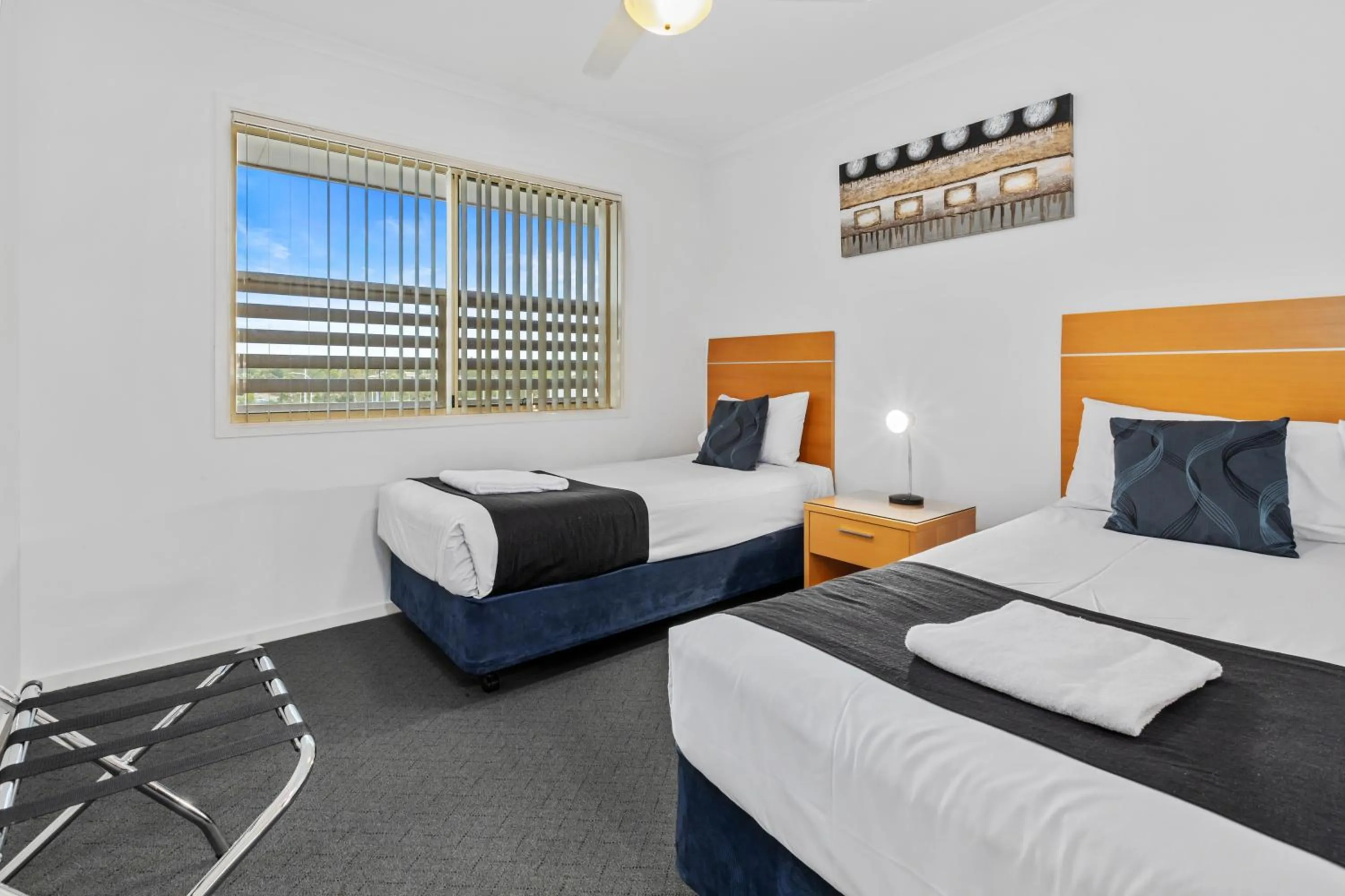 Bedroom, Bed in Browns Plains Motor Inn