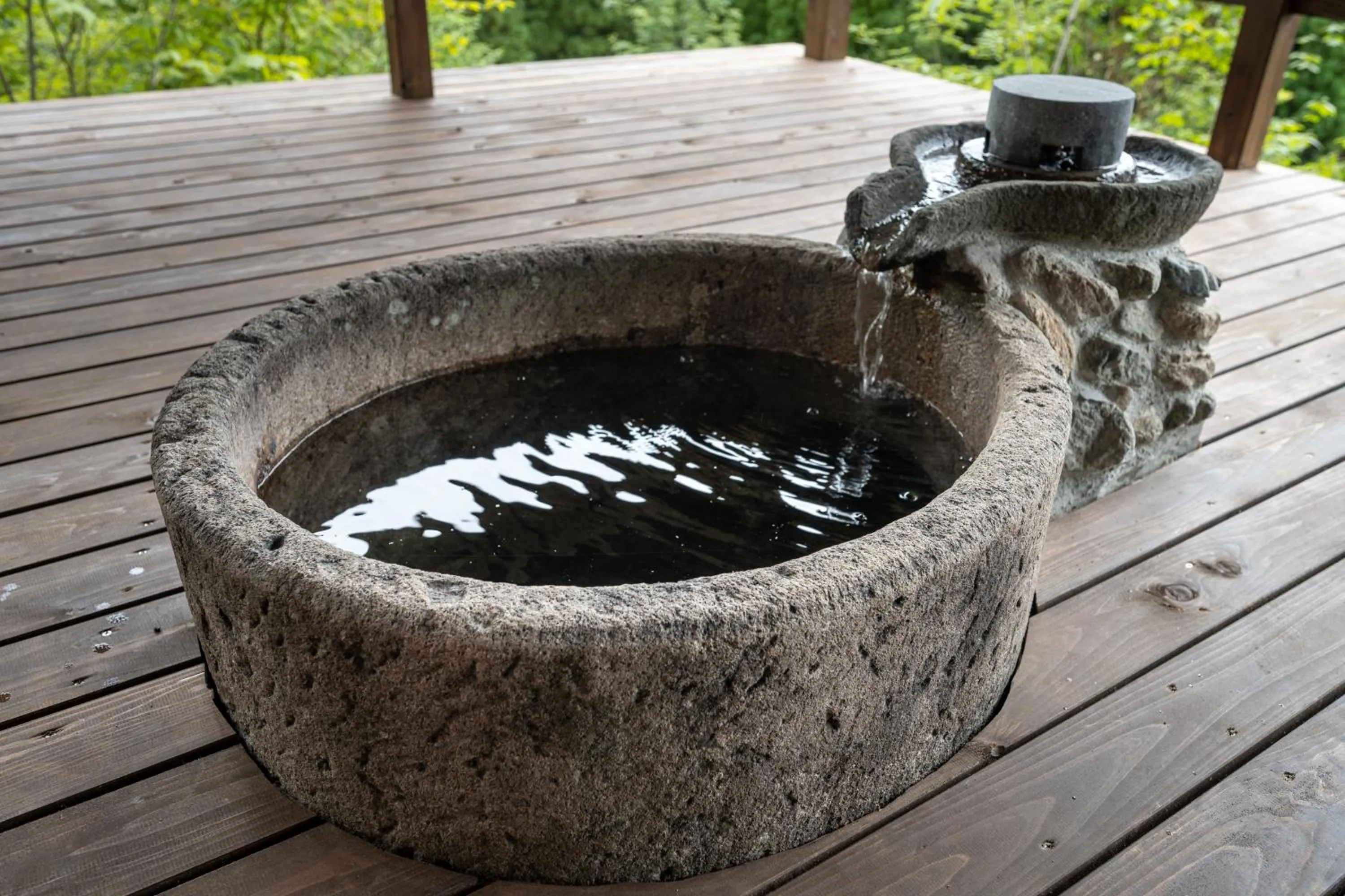 Hot Spring Bath in Kusayane no yado Ryunohige