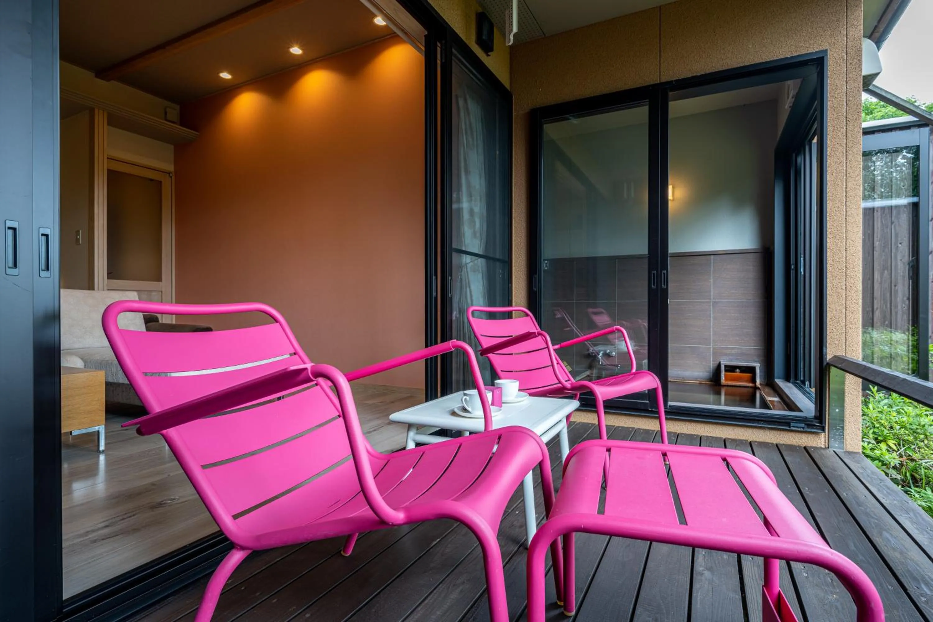 View (from property/room) in Kusayane no yado Ryunohige